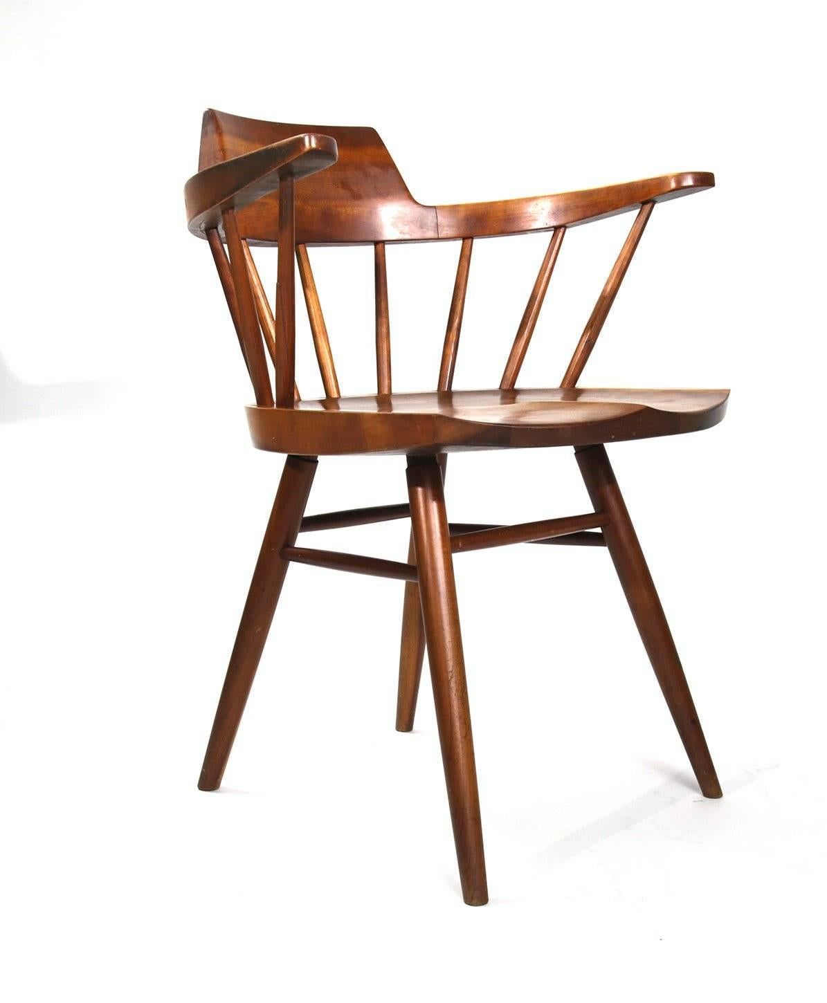 George Nakashima Captain's Chair 1