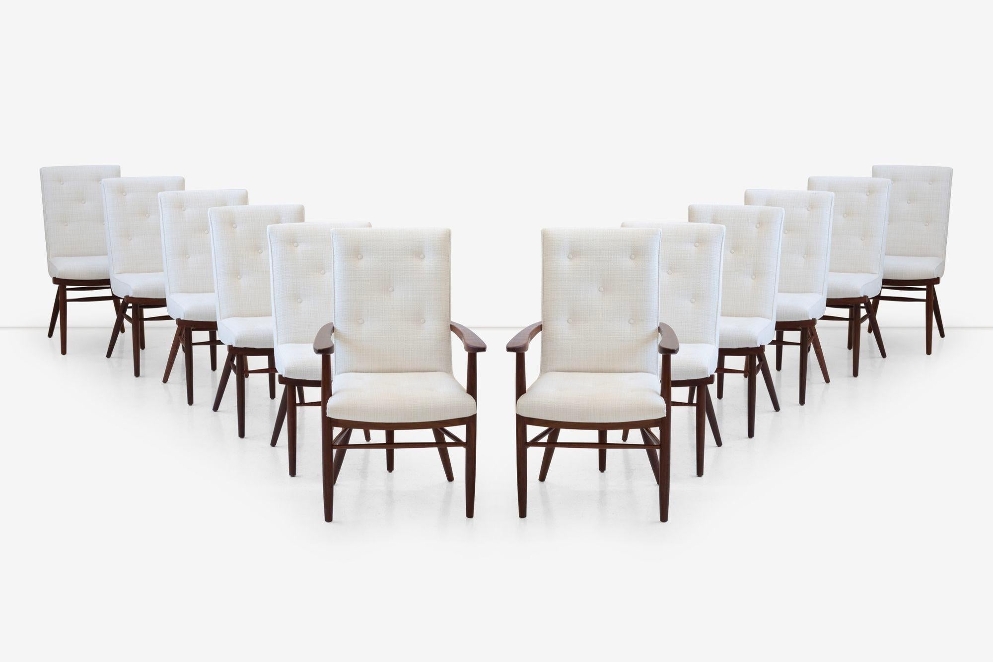 Américain Ensemble de douze chaises de salle à manger George Nakashima pour Widdicomb Origins en vente