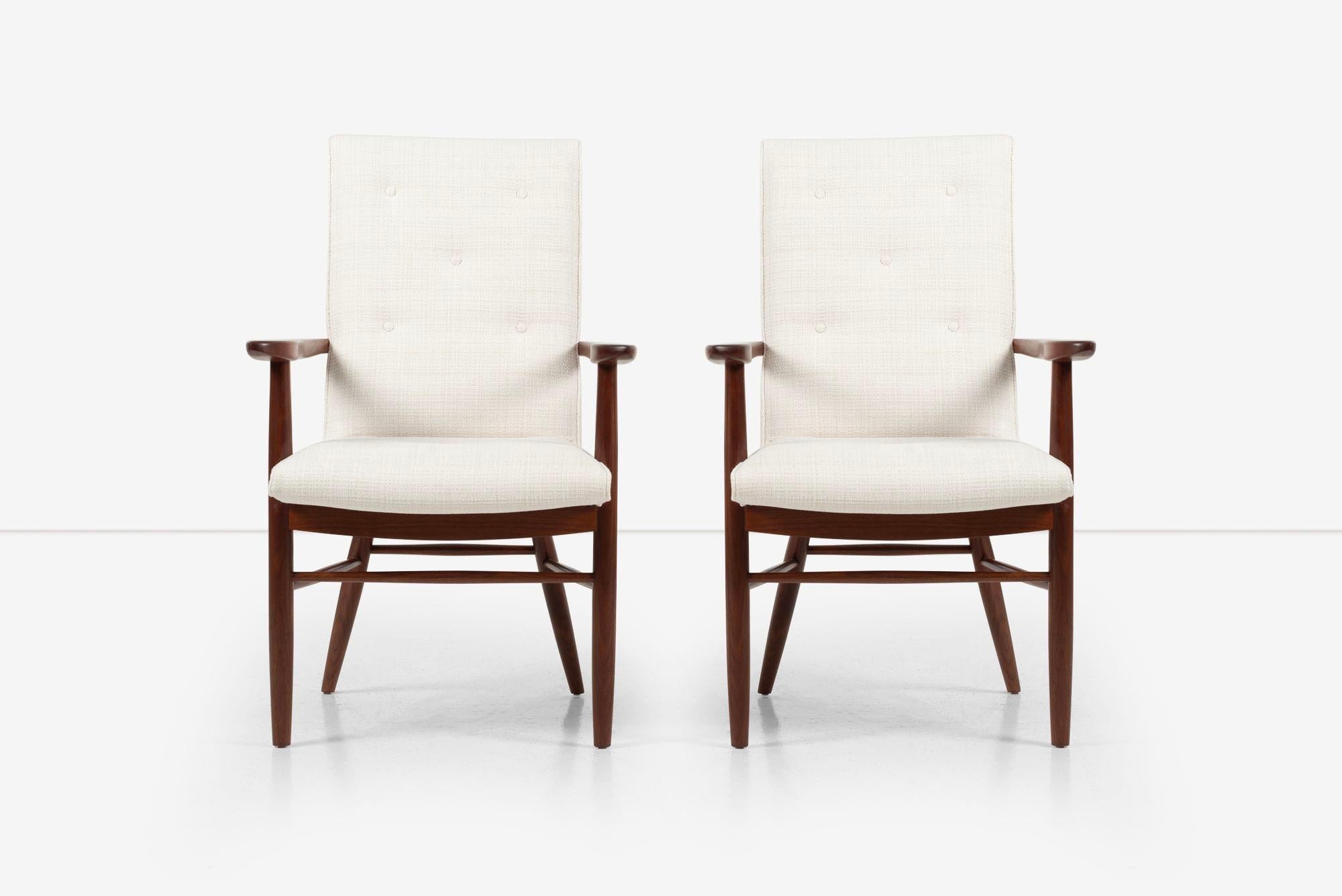 Appliqué George Nakashima Chairs for Widdicomb Origins set of Twelve Dining Chairs For Sale
