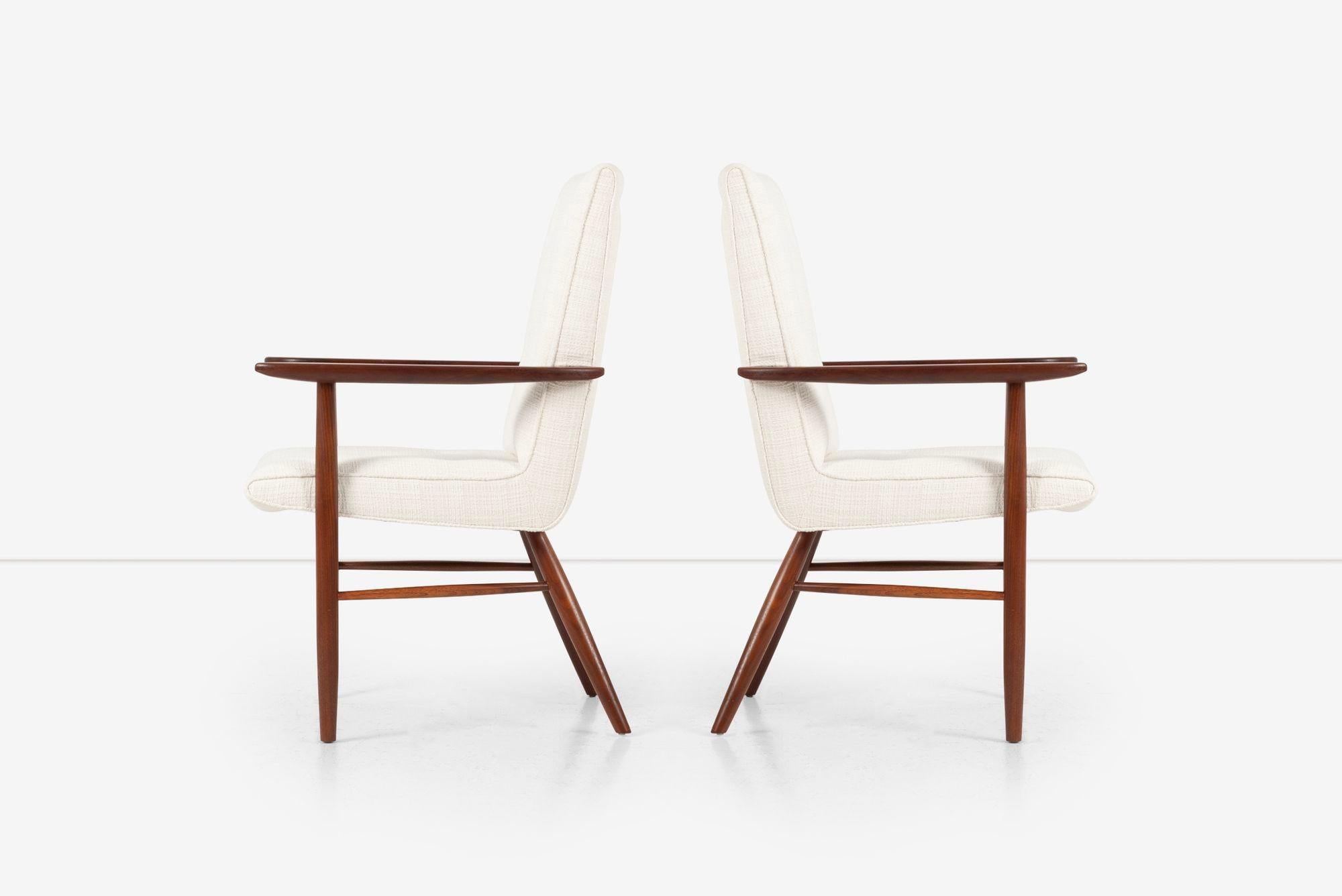 Mid-20th Century George Nakashima Chairs for Widdicomb Origins set of Twelve Dining Chairs For Sale