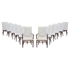 George Nakashima Chairs for Widdicomb Origins set of Twelve Dining Chairs