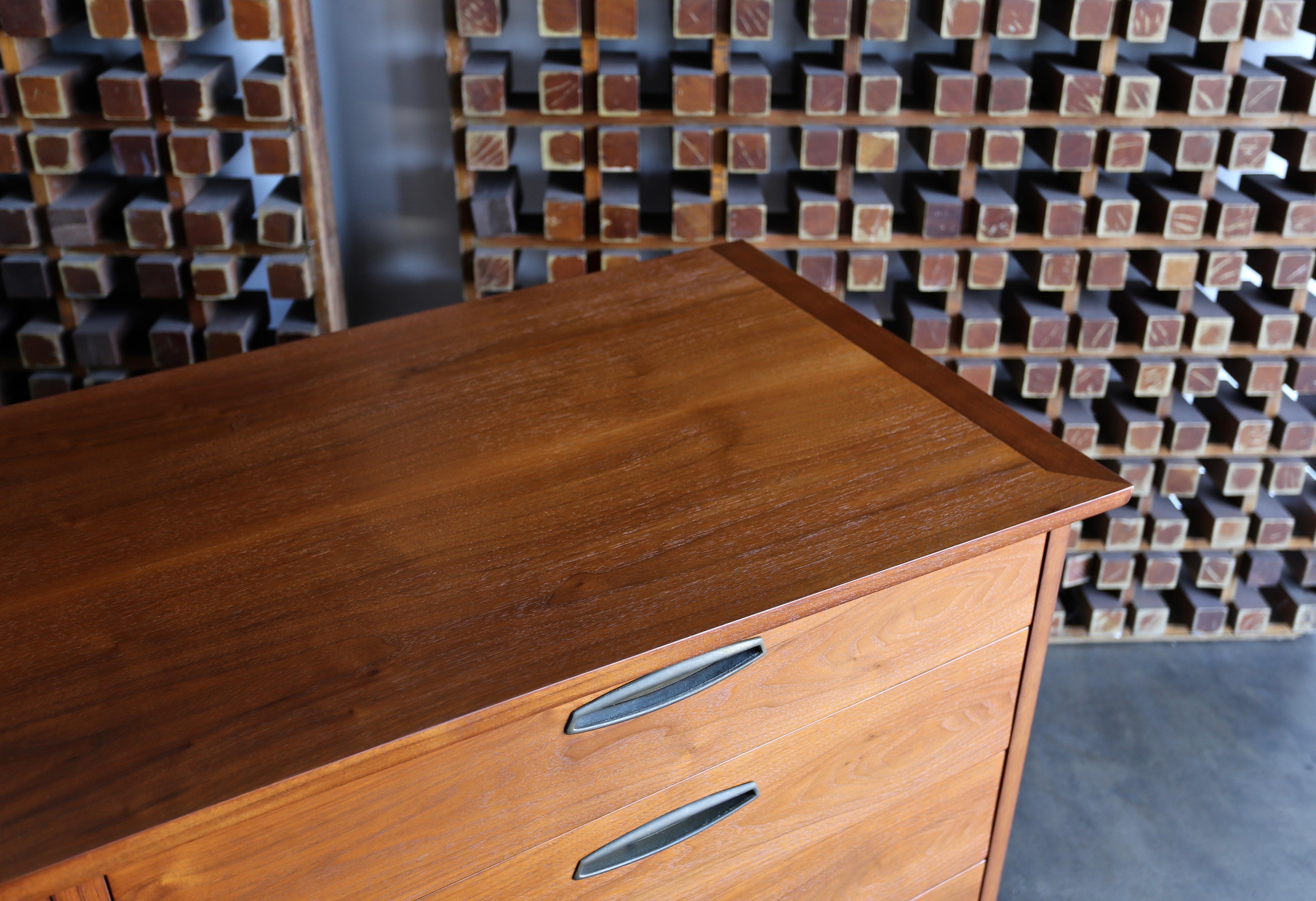 Brass George Nakashima Chest for Widdicomb, circa 1955