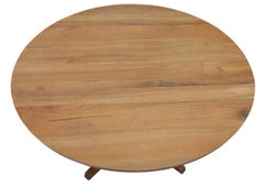 George Nakashima Cluster base Round Dining Table