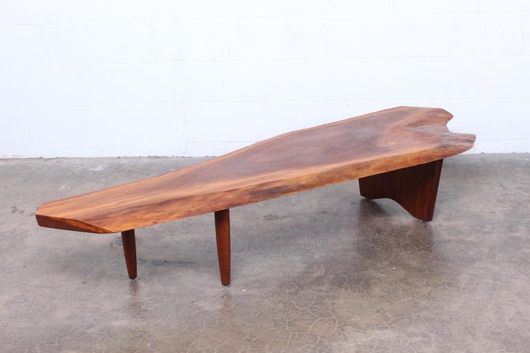 Nakashima Coffee Table, 1980 at 1stDibs