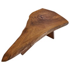 George Nakashima, Table basse, noyer noir américain, New Hope, États-Unis, 1982