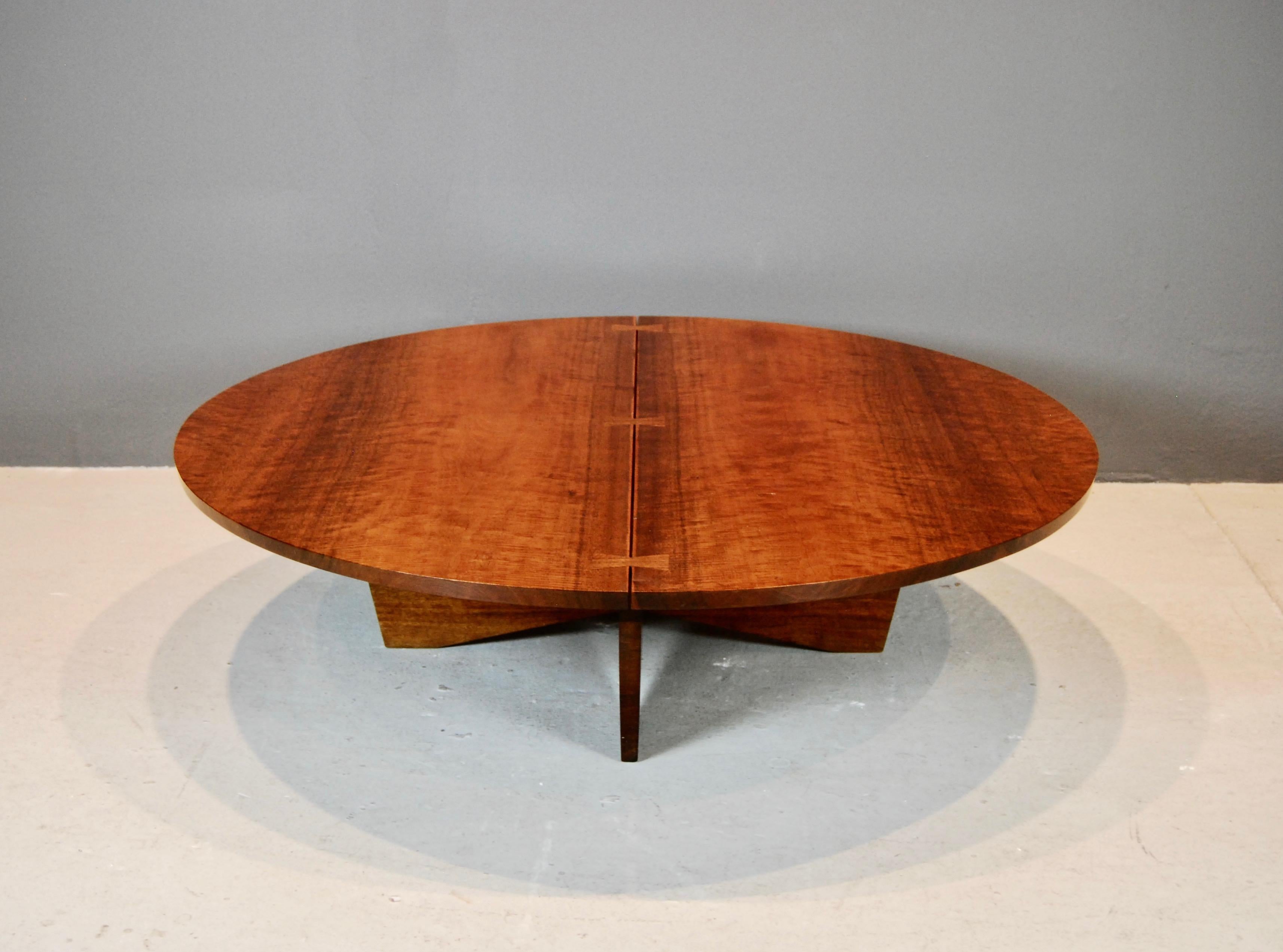  George Nakashima Coffee Table in Indian Laurel, 1969 2