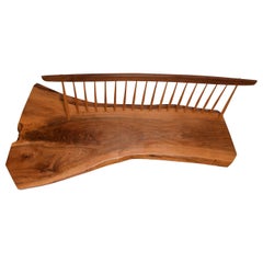 Banc conoïde George Nakashima:: 1983