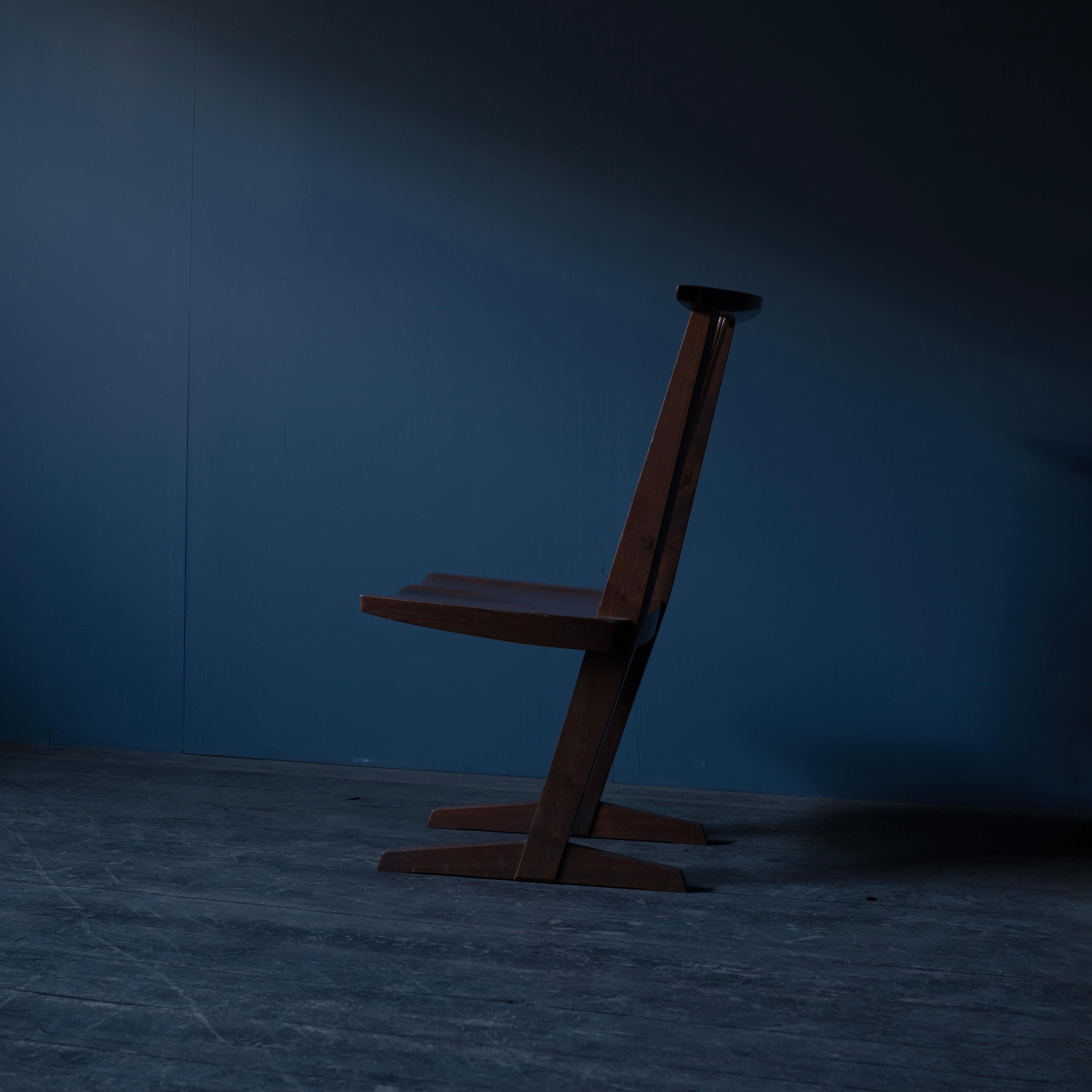 Late 20th Century George Nakashima , Conoid Chair , 70s , SAKURA SEISAKUJYO , A For Sale