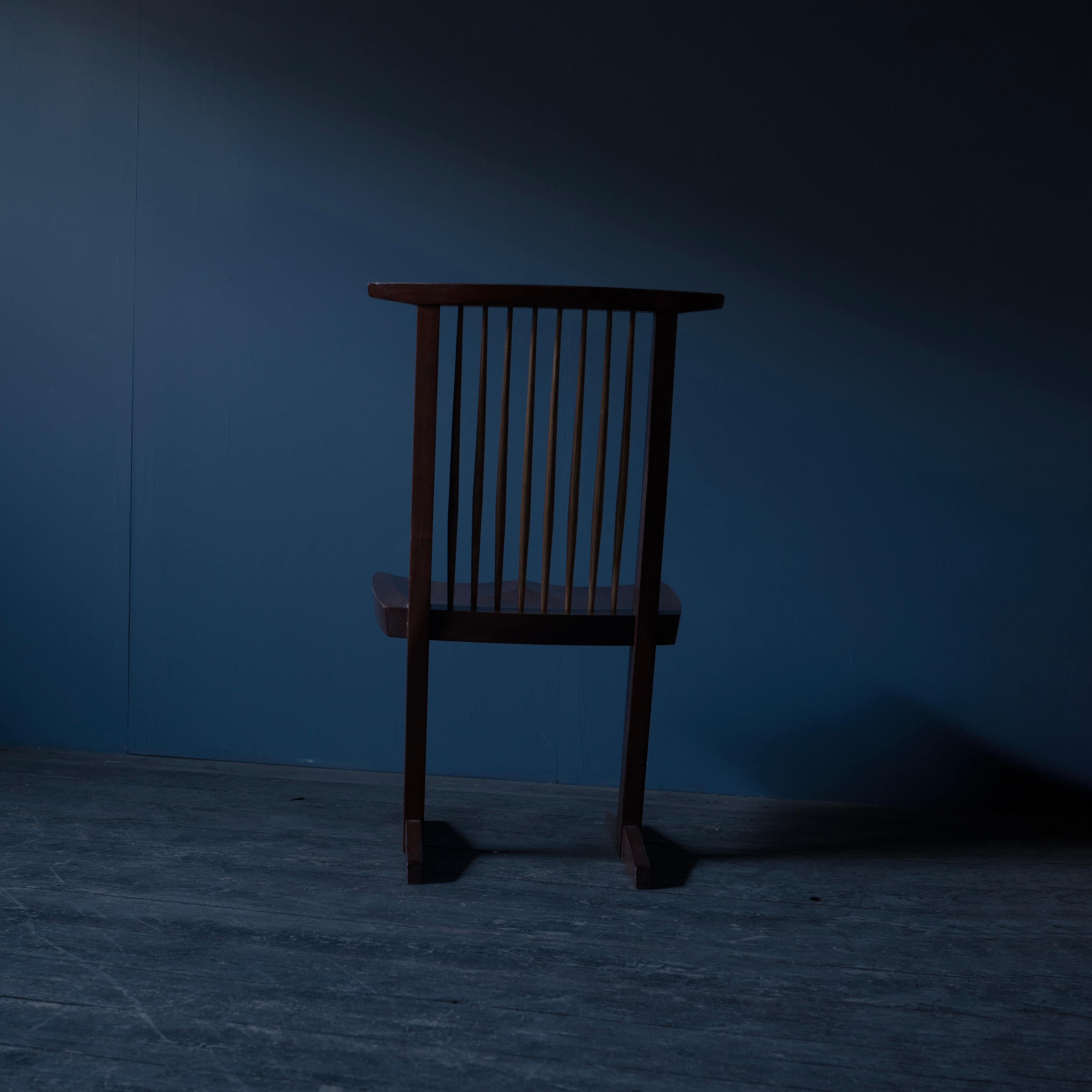 Walnut George Nakashima , Conoid Chair , 70s , SAKURA SEISAKUJYO , A For Sale