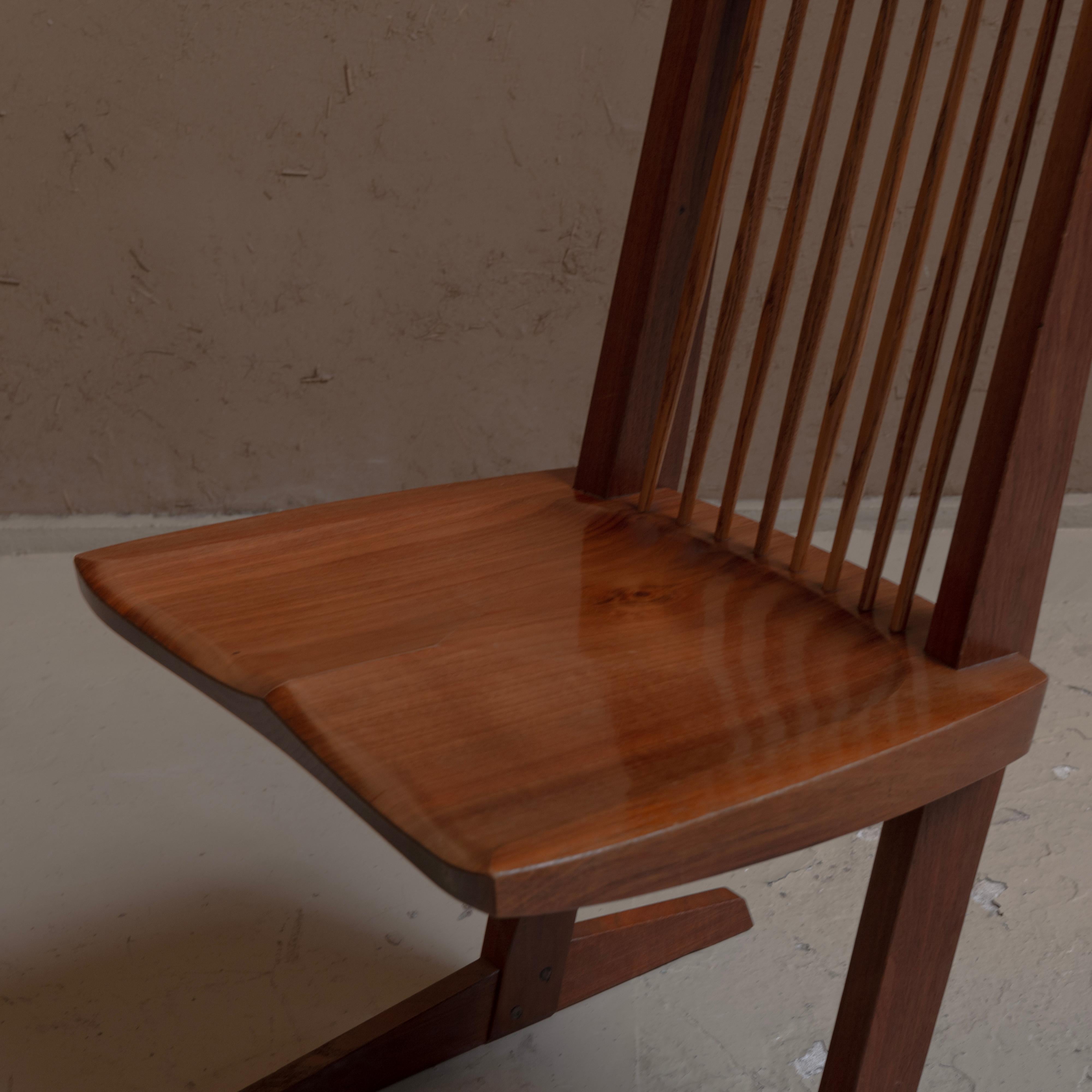 George Nakashima , Conoid Chair , 70er Jahre , SAKURA SEISAKUJYO , B (Walnuss) im Angebot