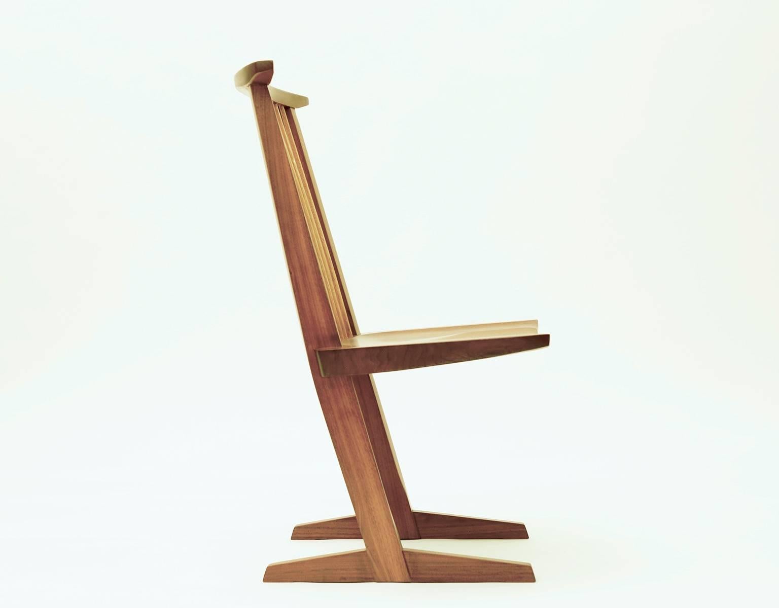 American George Nakashima Conoid Chairs