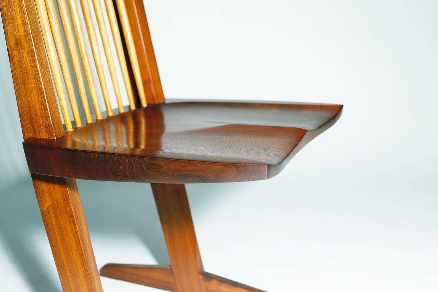 George Nakashima Conoid Chairs In Excellent Condition In Georges Mills, NH