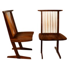 George Nakashima Conoid Chairs
