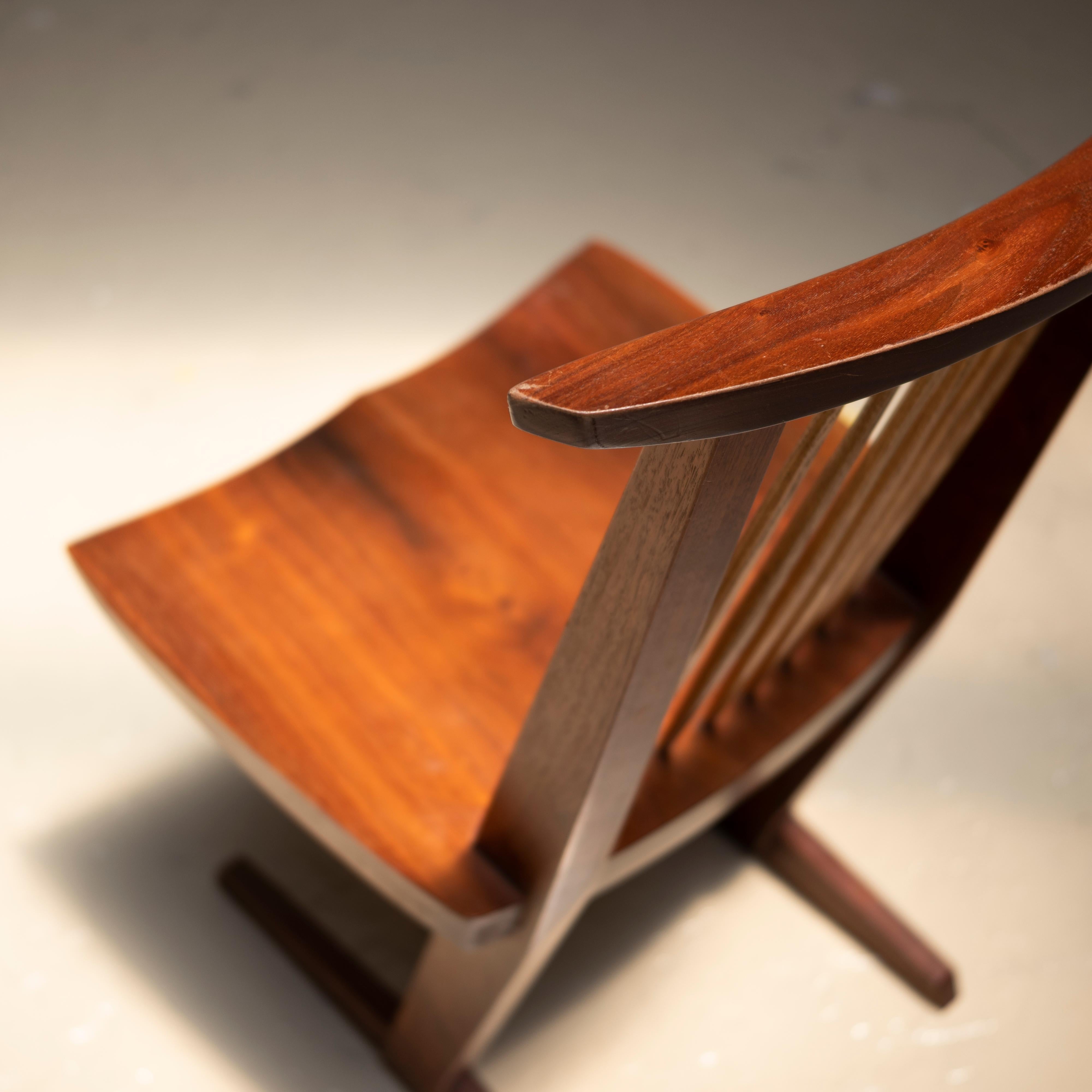 George Nakashima Conoid Chairs, Set of Four, 1970s 5