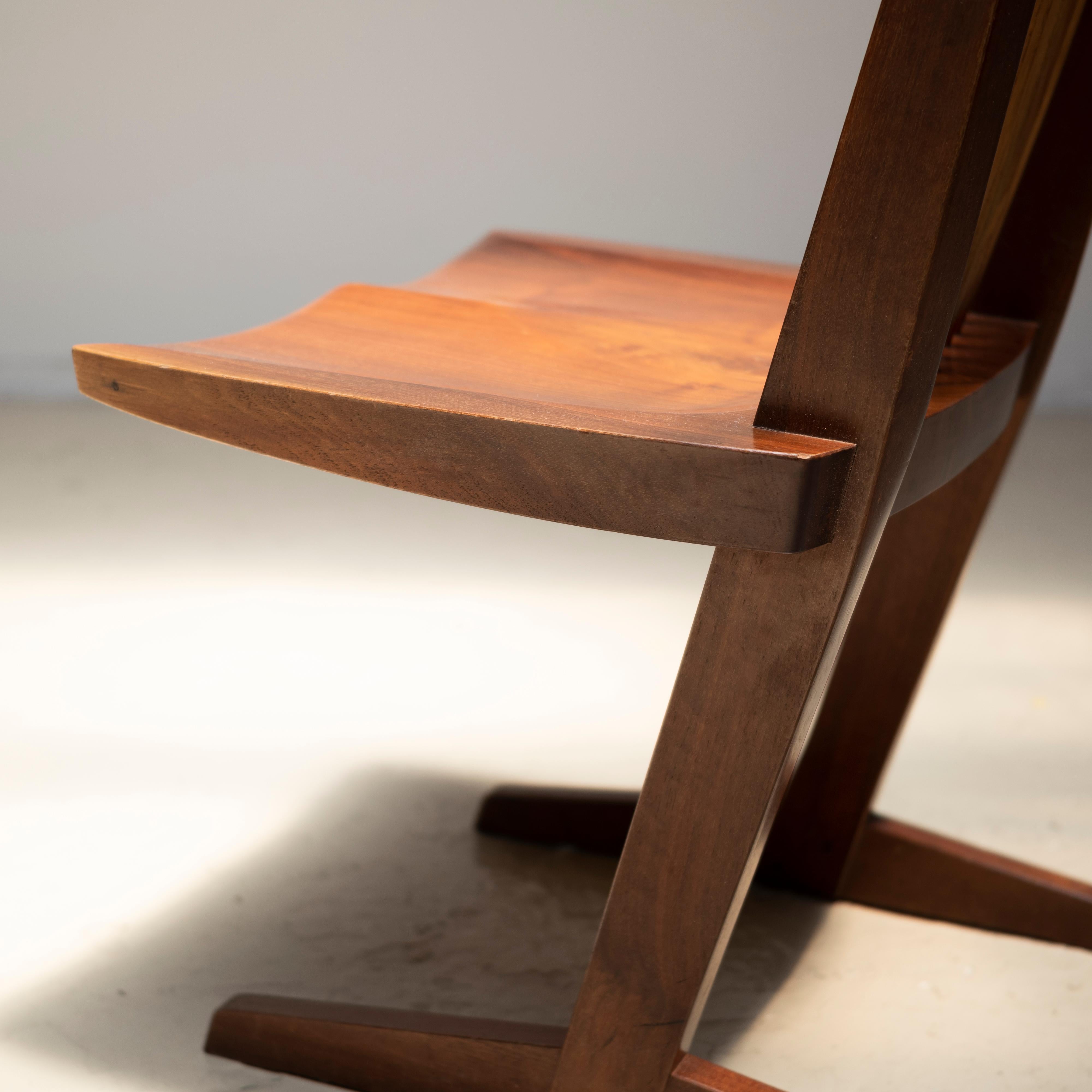 George Nakashima Conoid Chairs, Set of Four, 1970s 7
