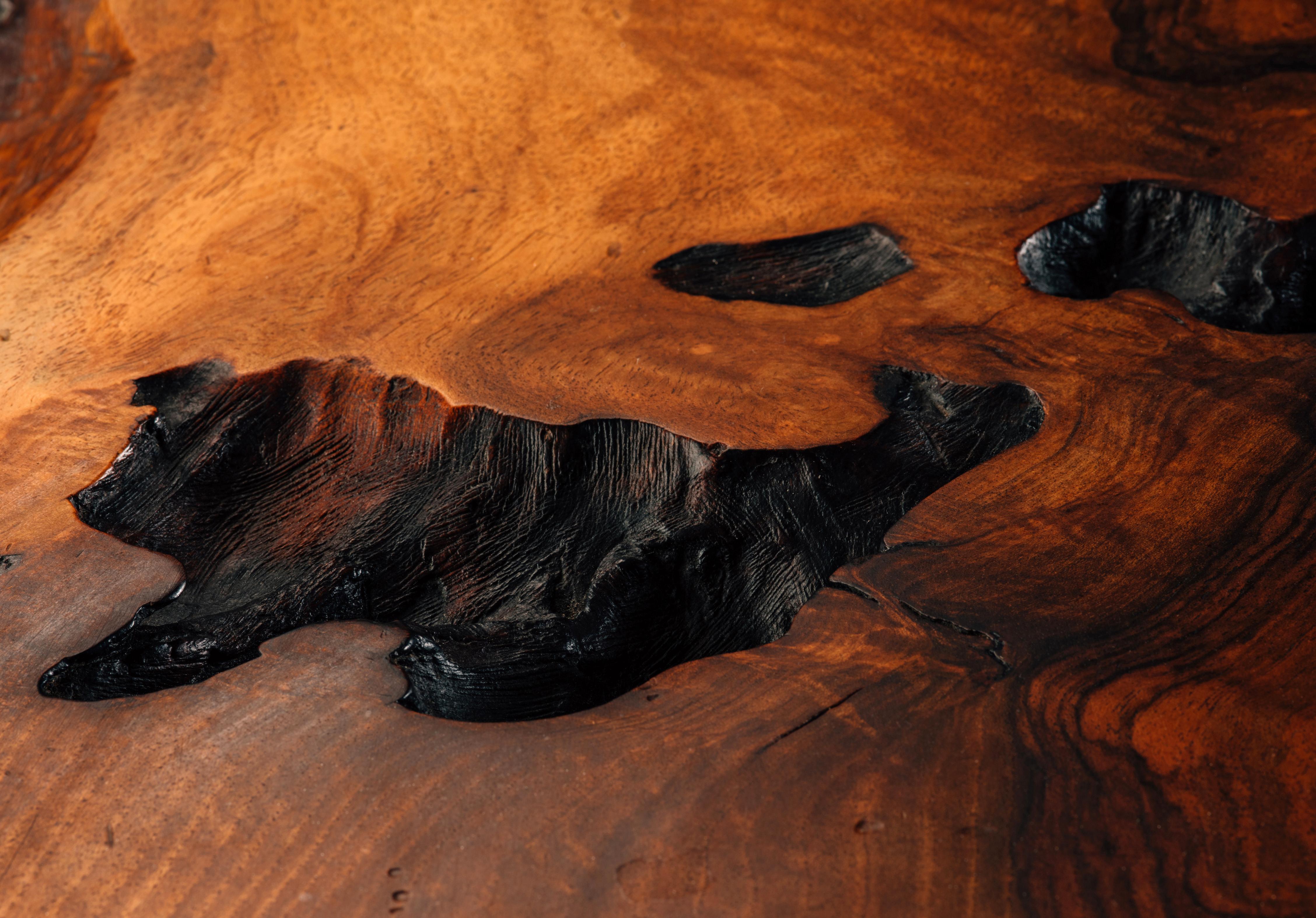 Organic Modern George Nakashima Conoid Coffee Table in English Walnut, 1969