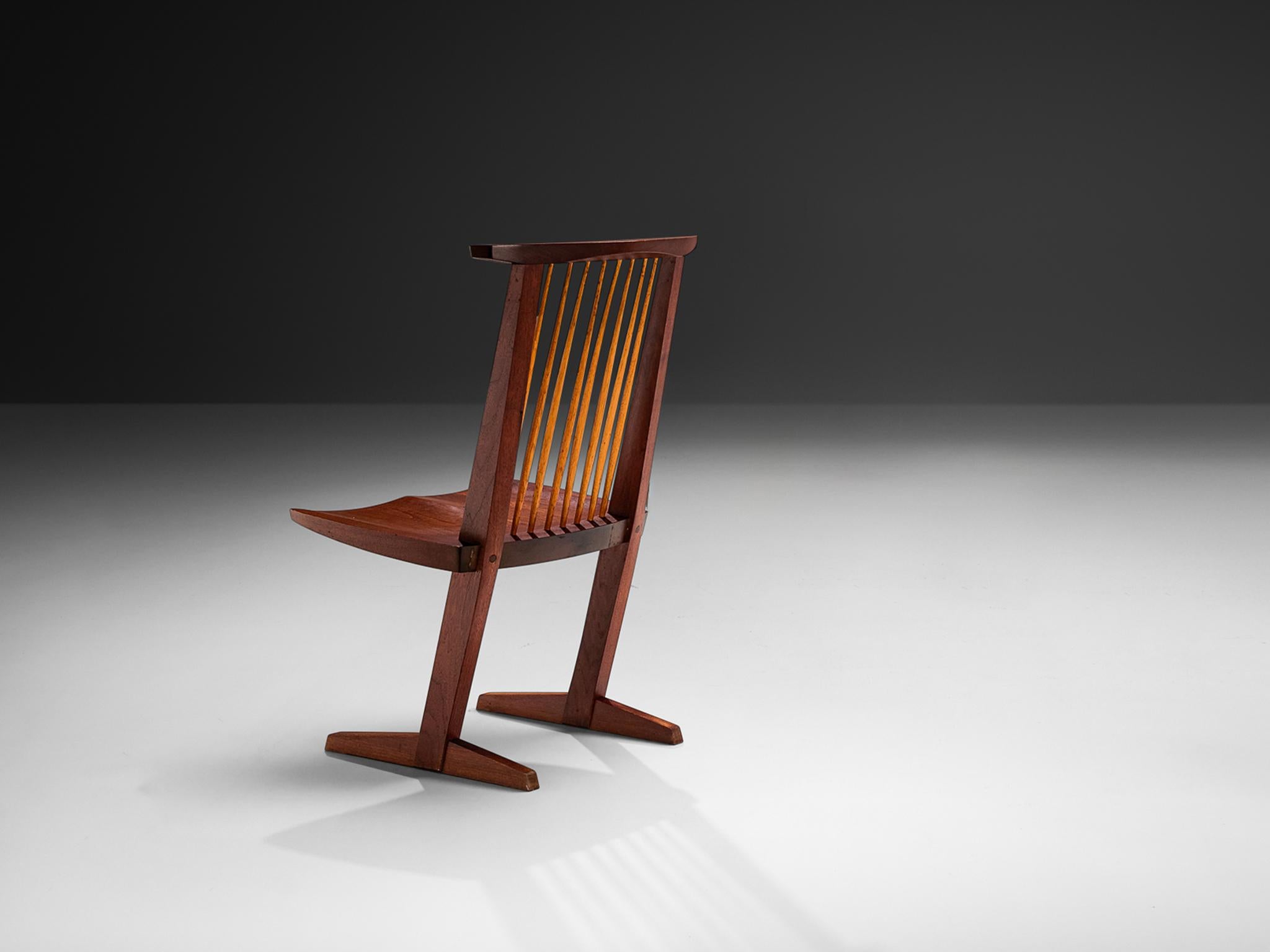 American George Nakashima 'Conoid' Dining Chair in Walnut