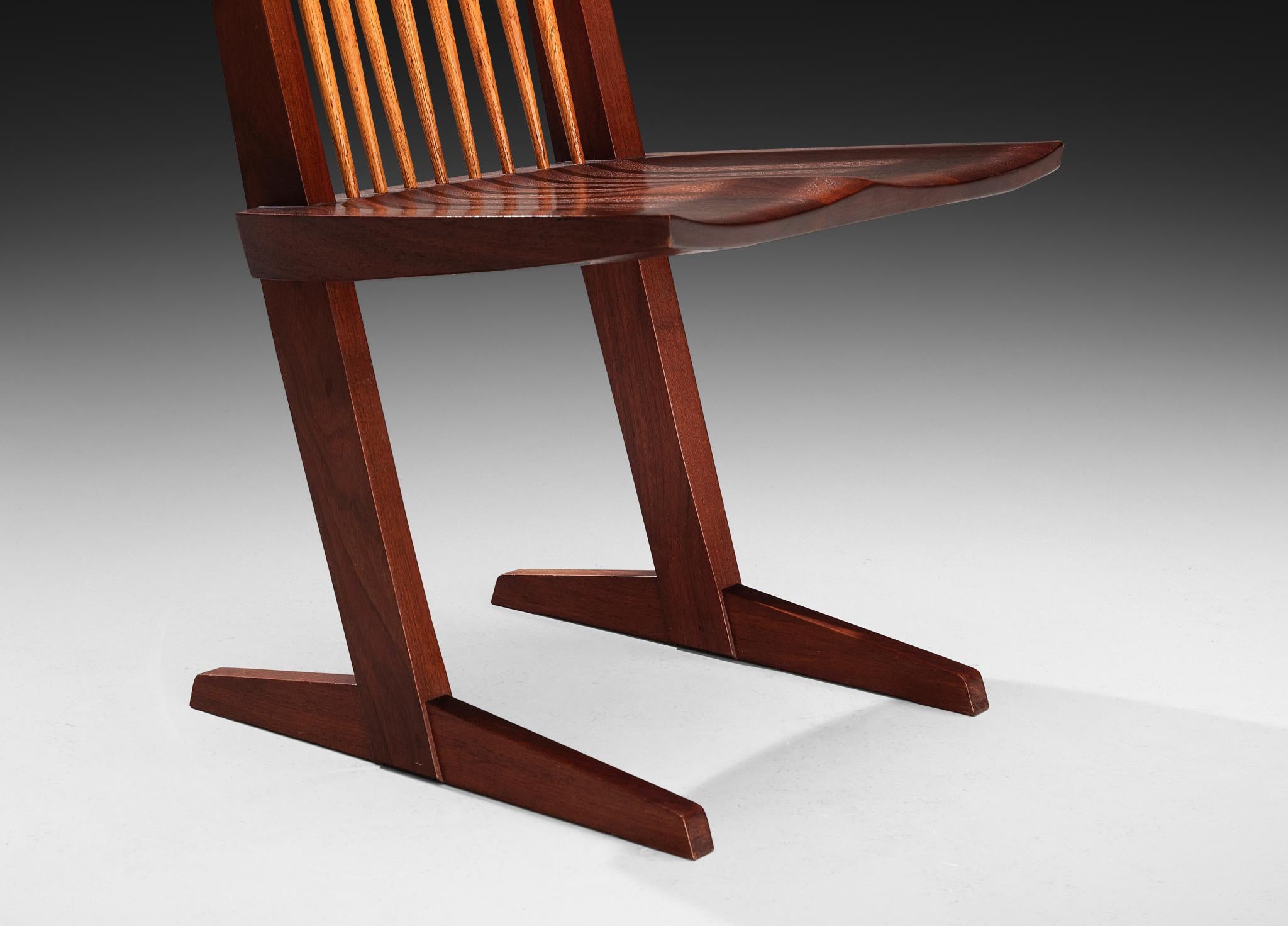 Mid-20th Century George Nakashima 'Conoid' Dining Chair in Walnut