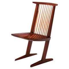 Chaise de salle à manger 'Conoid' en noyer de George Nakashima