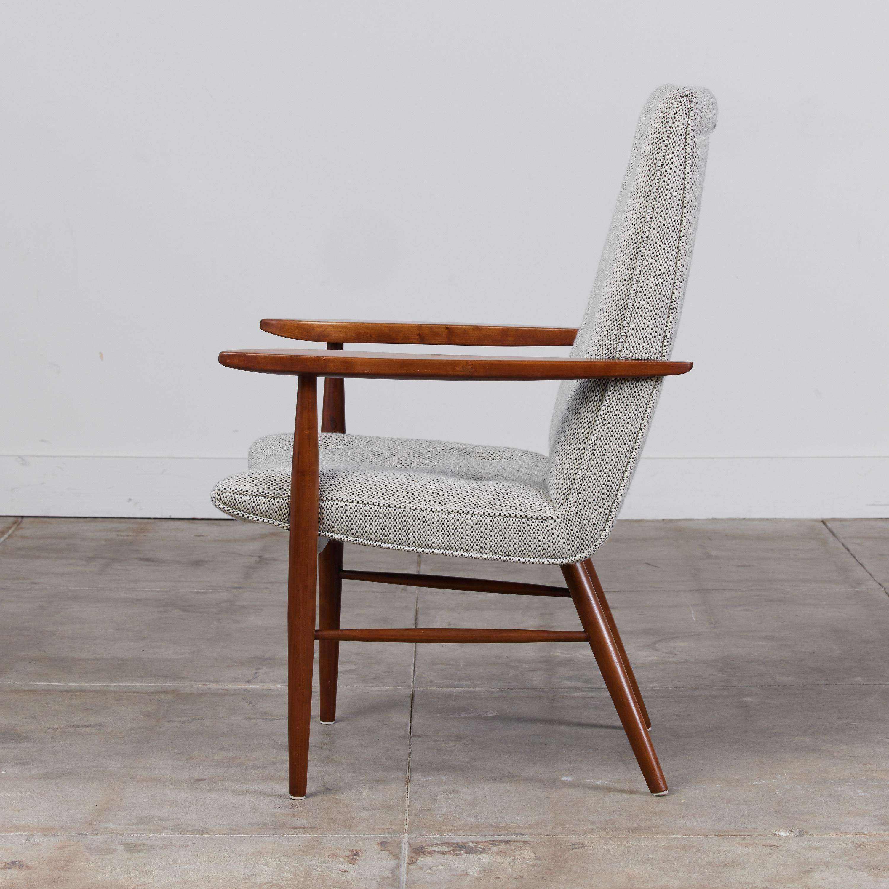 Mid-Century Modern George Nakashima Dining Armchair for Widdicomb For Sale