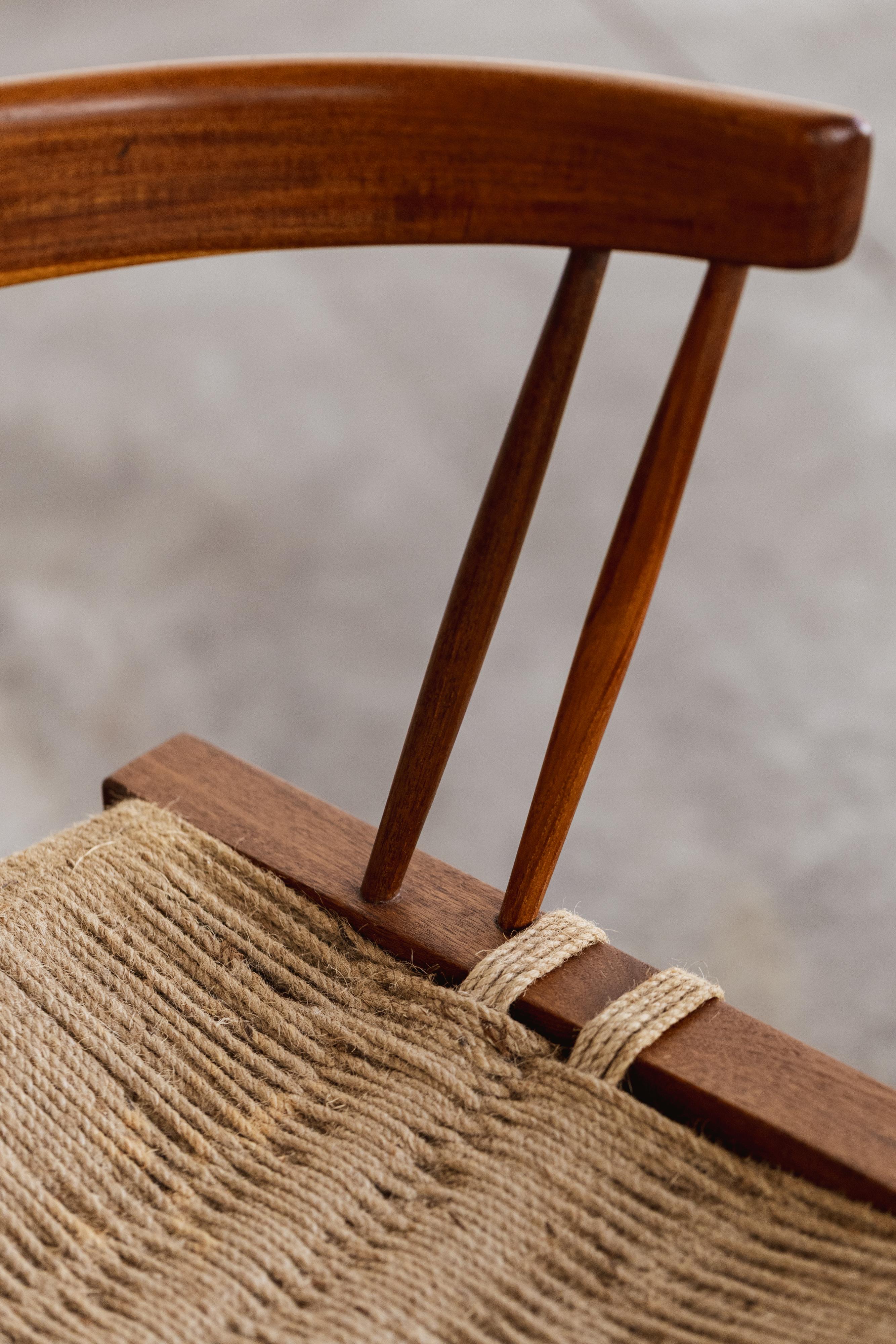 Walnut George Nakashima Dining Chair, 1947 For Sale