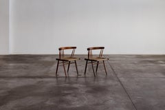 George Nakashima Style Dining Chairs, 1947, Set of 2