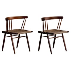 George Nakashima Dining Chairs, 1947, Set of 2