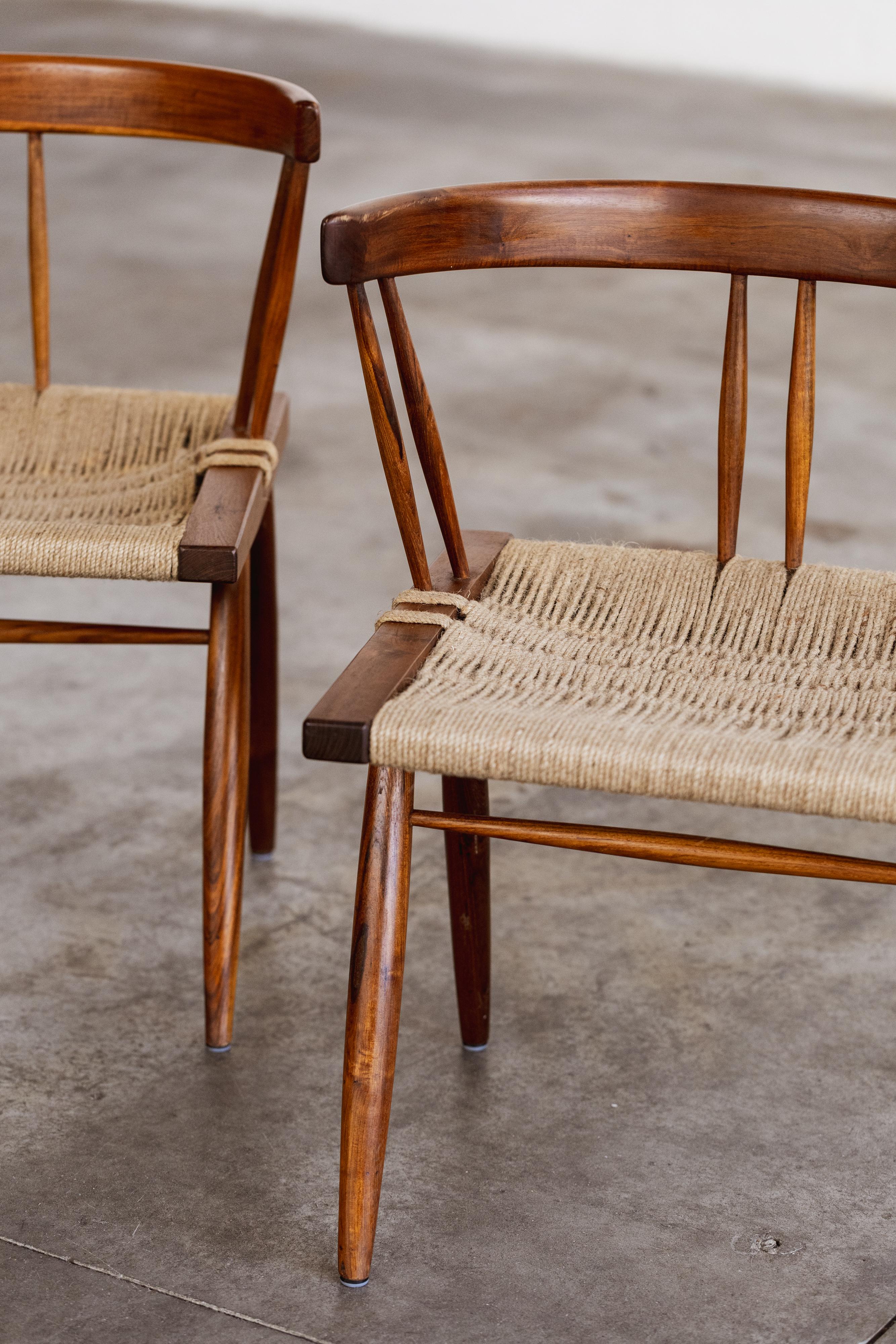 George Nakashima Dining Chairs, 1947, Set of 4 For Sale 6