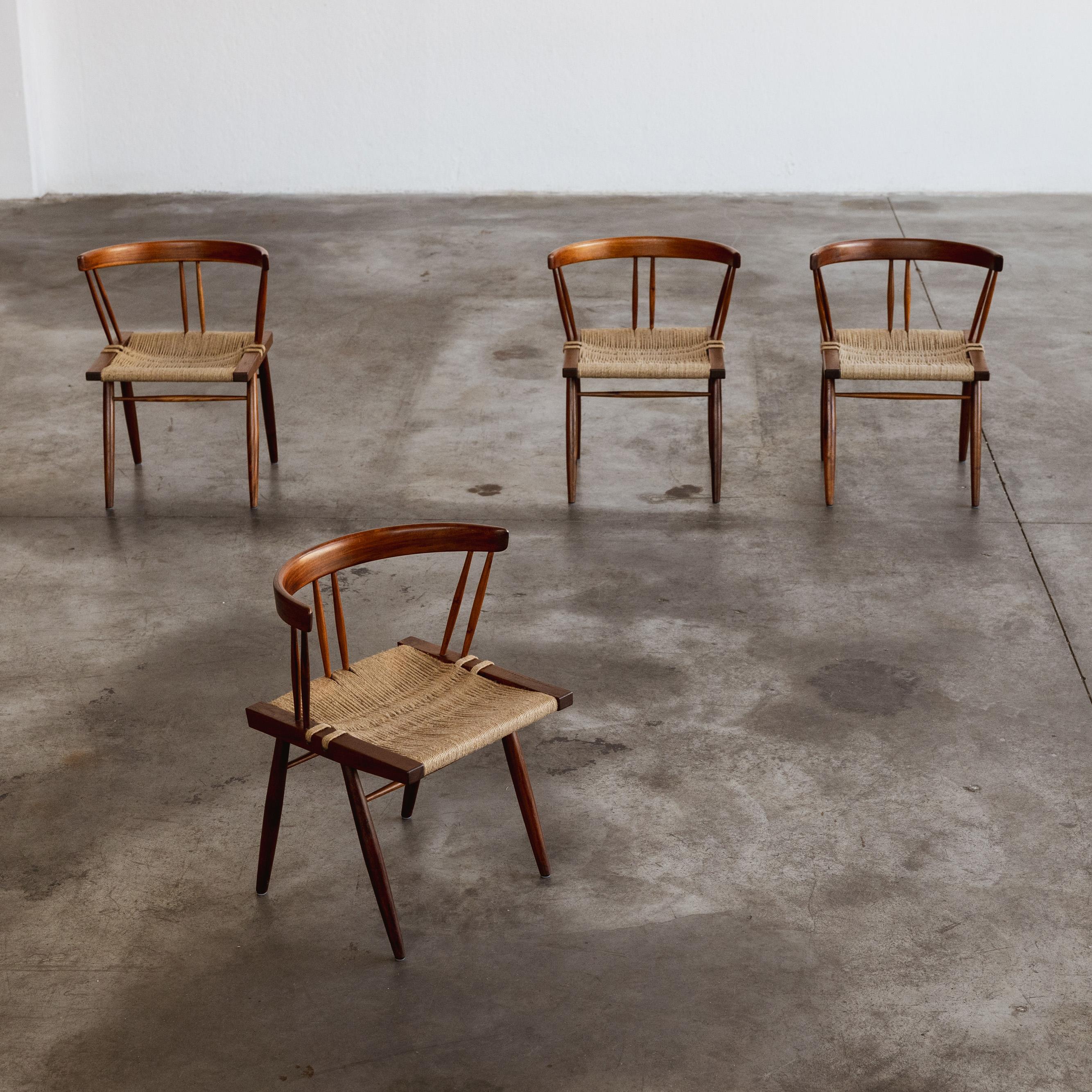 American George Nakashima Dining Chairs, 1947, Set of 4 For Sale