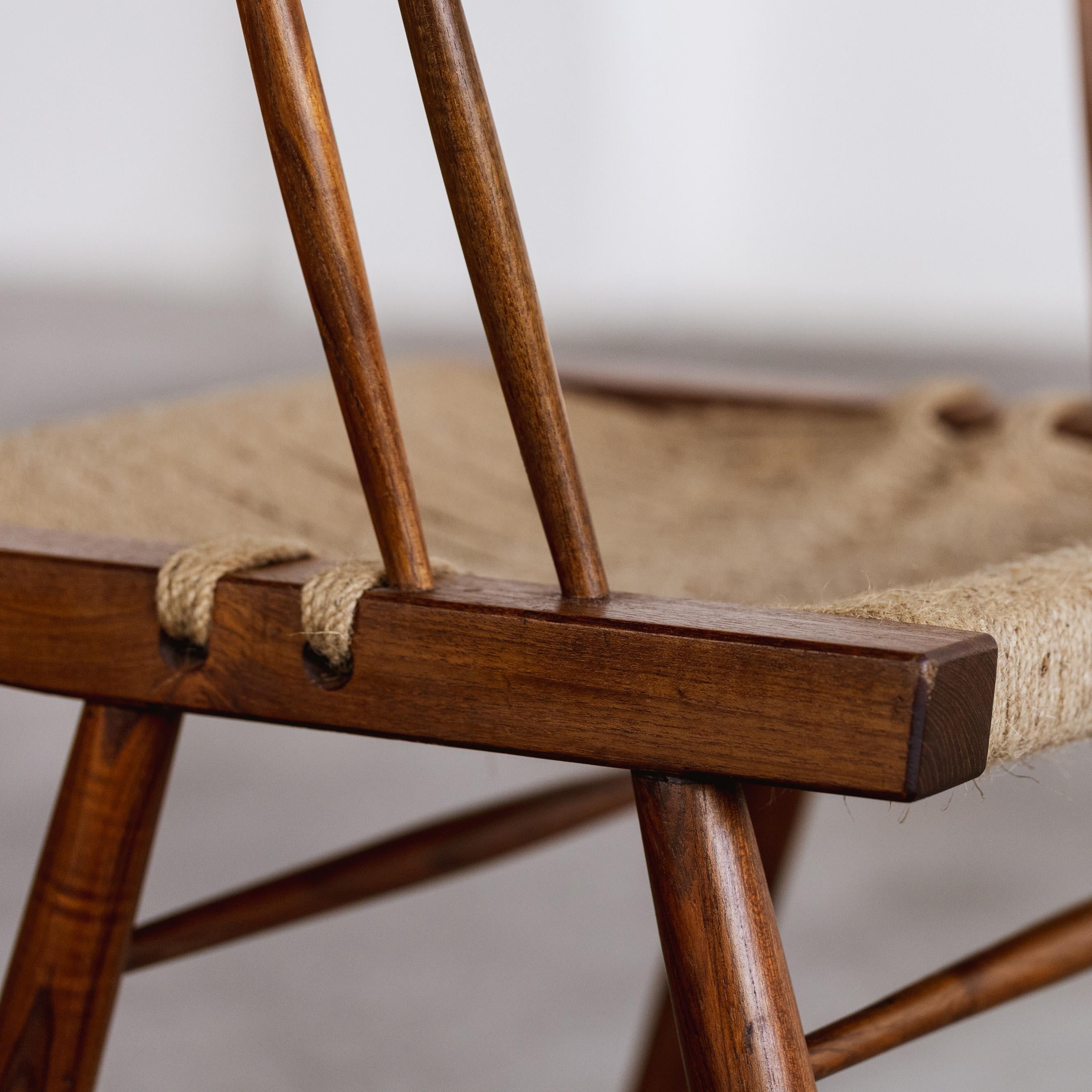 Walnut George Nakashima Dining Chairs, 1947, Set of 4 For Sale