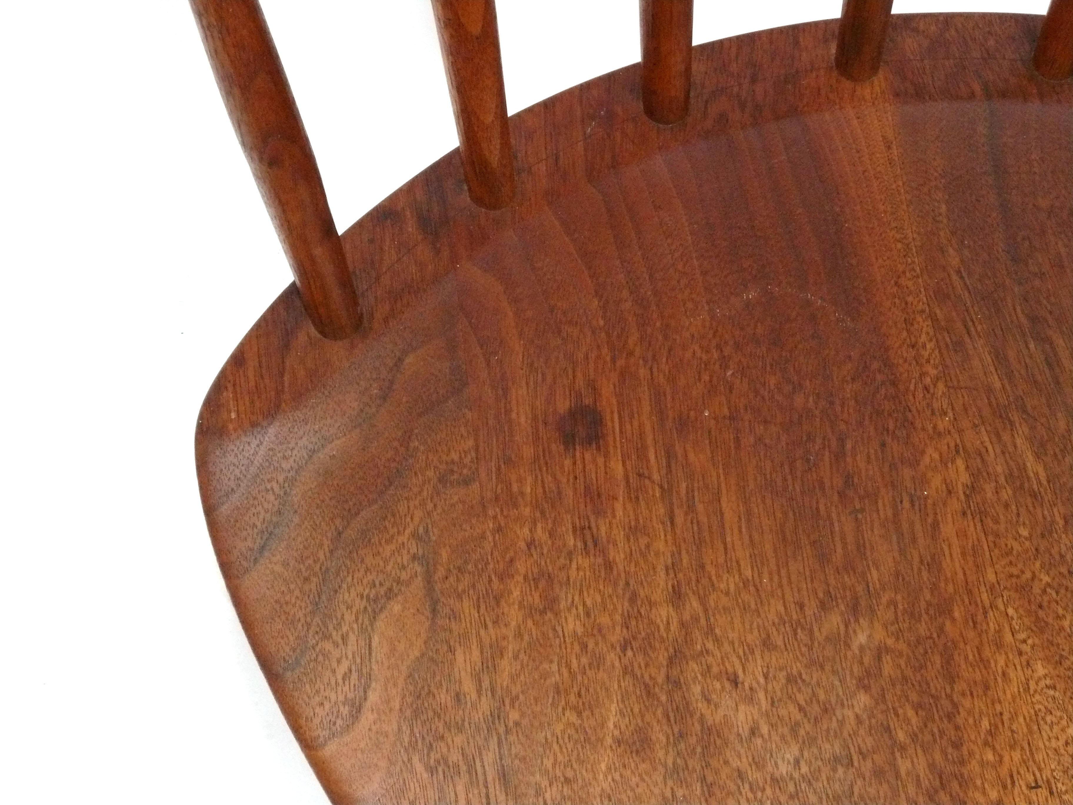 Mid-Century Modern George Nakashima Chaise de salle à manger ou de bureau Mira Model No. en vente