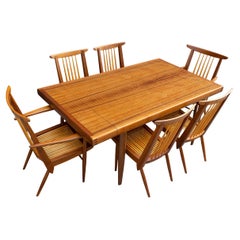 George Nakashima Dining Table & Chairs Widdicomb Origins Collection 1959