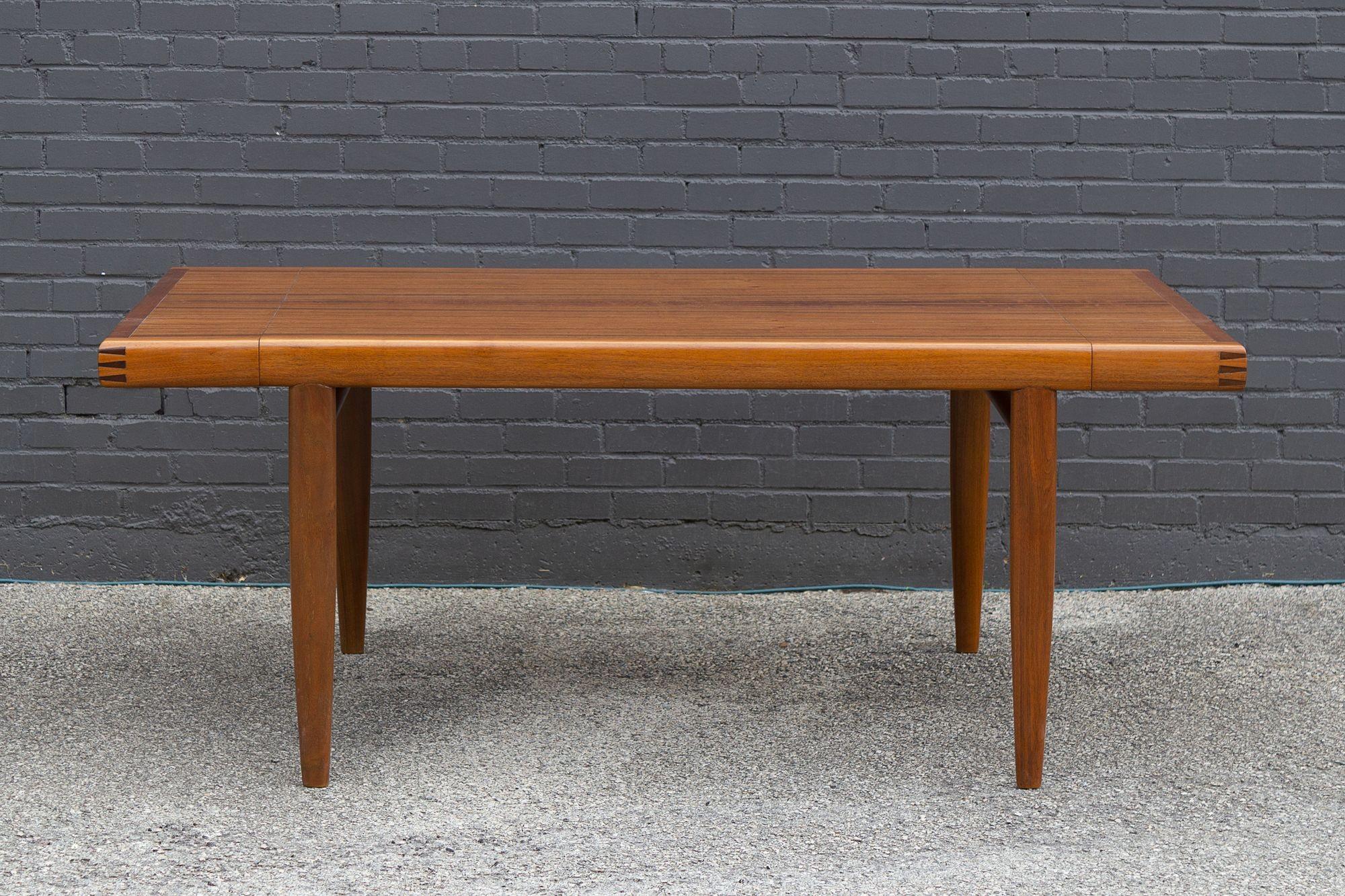 20th Century George Nakashima Dining Table with Extensions Widdicomb Origins Collection 1959