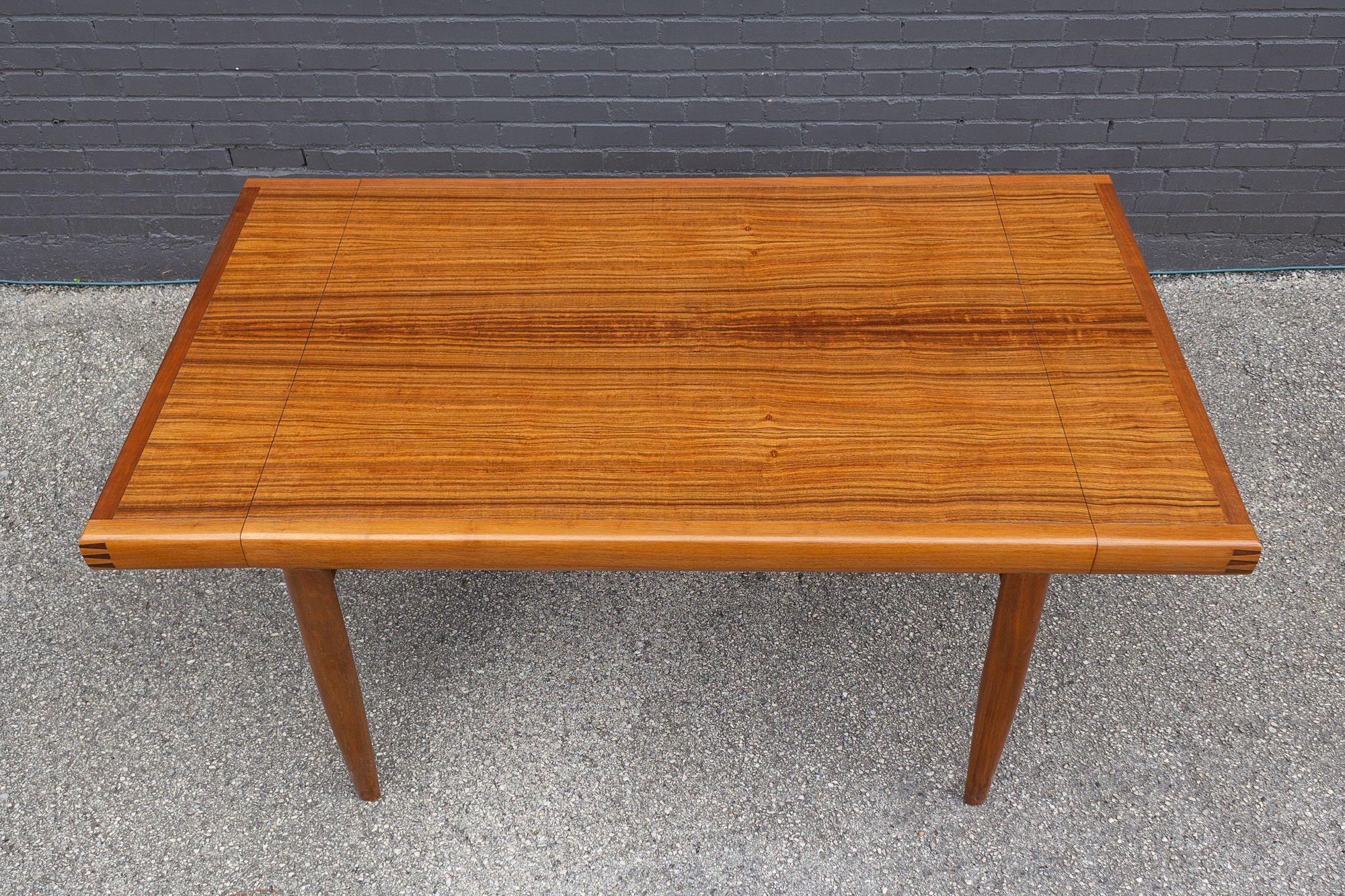 George Nakashima Dining Table with Extensions Widdicomb Origins Collection 1959 1