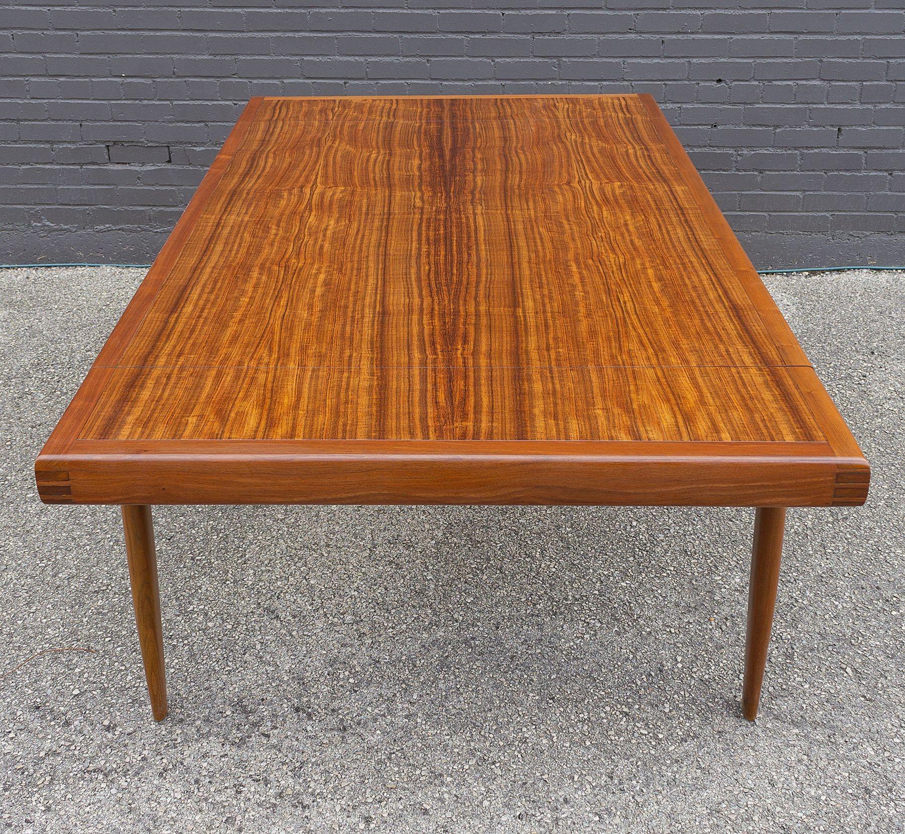 George Nakashima Dining Table with Extensions Widdicomb Origins Collection 1959 2