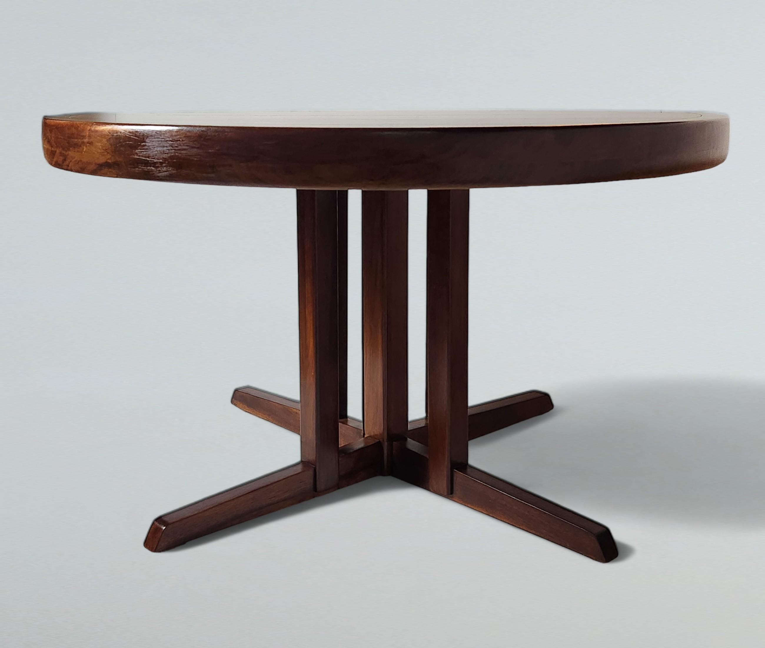 Ausziehbarer Esstisch aus Nussbaumholz Modell 277 von George Nakashima für Widdicomb, 1959 im Angebot 5