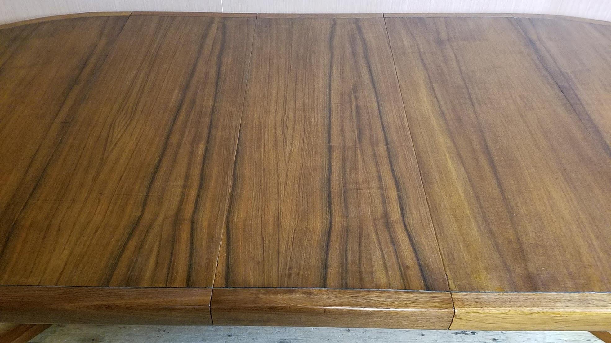 George Nakashima Extendable Walnut Dining Table Model 277 for Widdicomb, 1959 In Good Condition In Camden, ME