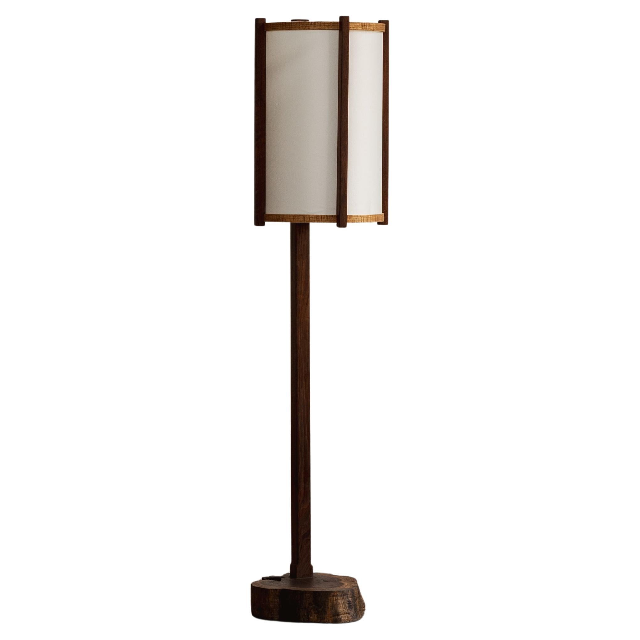George Nakashima Floor Lamp, 1961 For Sale