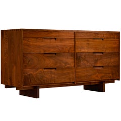 George Nakashima for George Nakashima Studio Double Chest of Drawers in Walnut