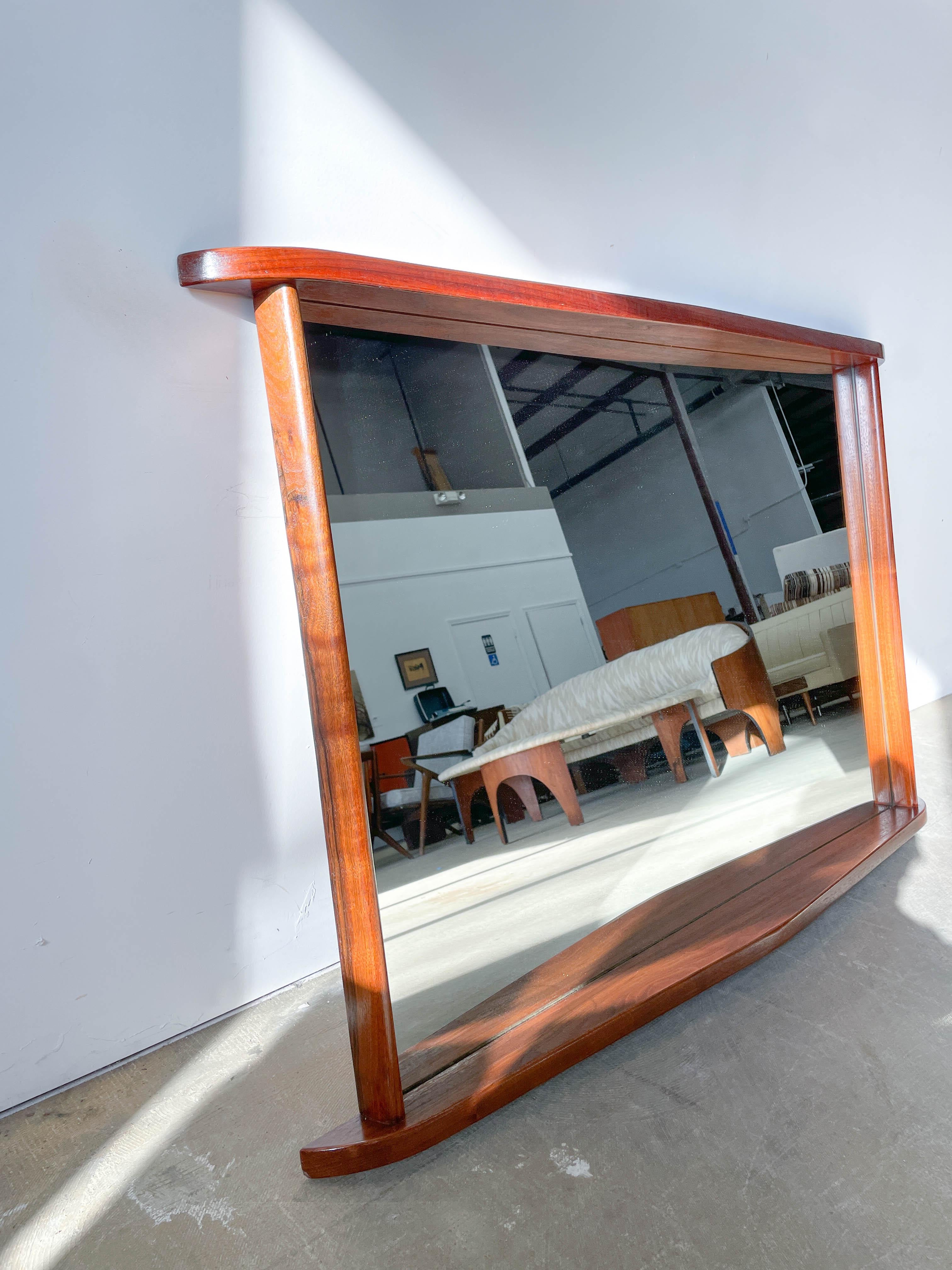 George Nakashima for Widdicomb attributed mirror For Sale 3