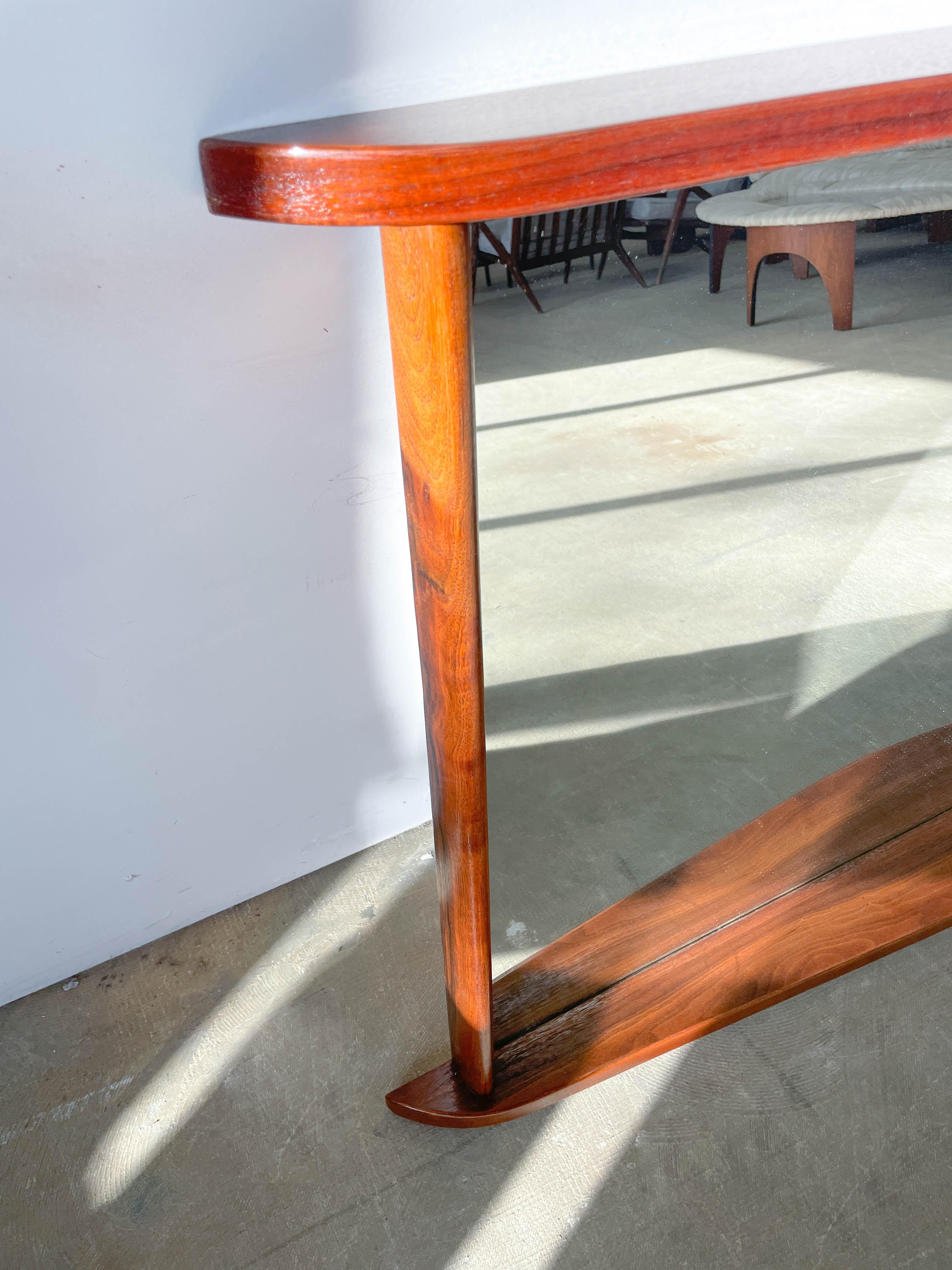 George Nakashima for Widdicomb attributed mirror For Sale 4