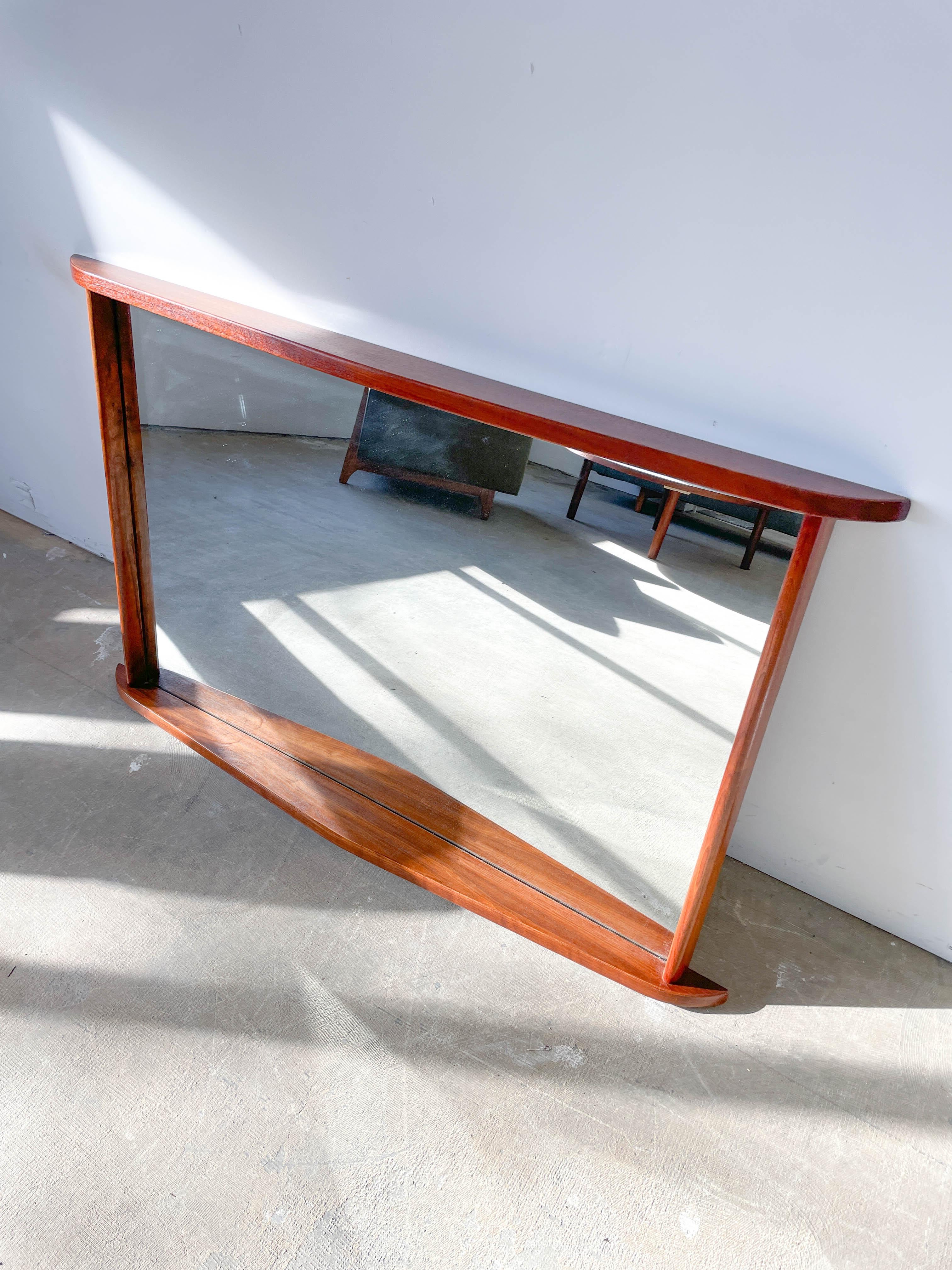 American George Nakashima for Widdicomb attributed mirror For Sale