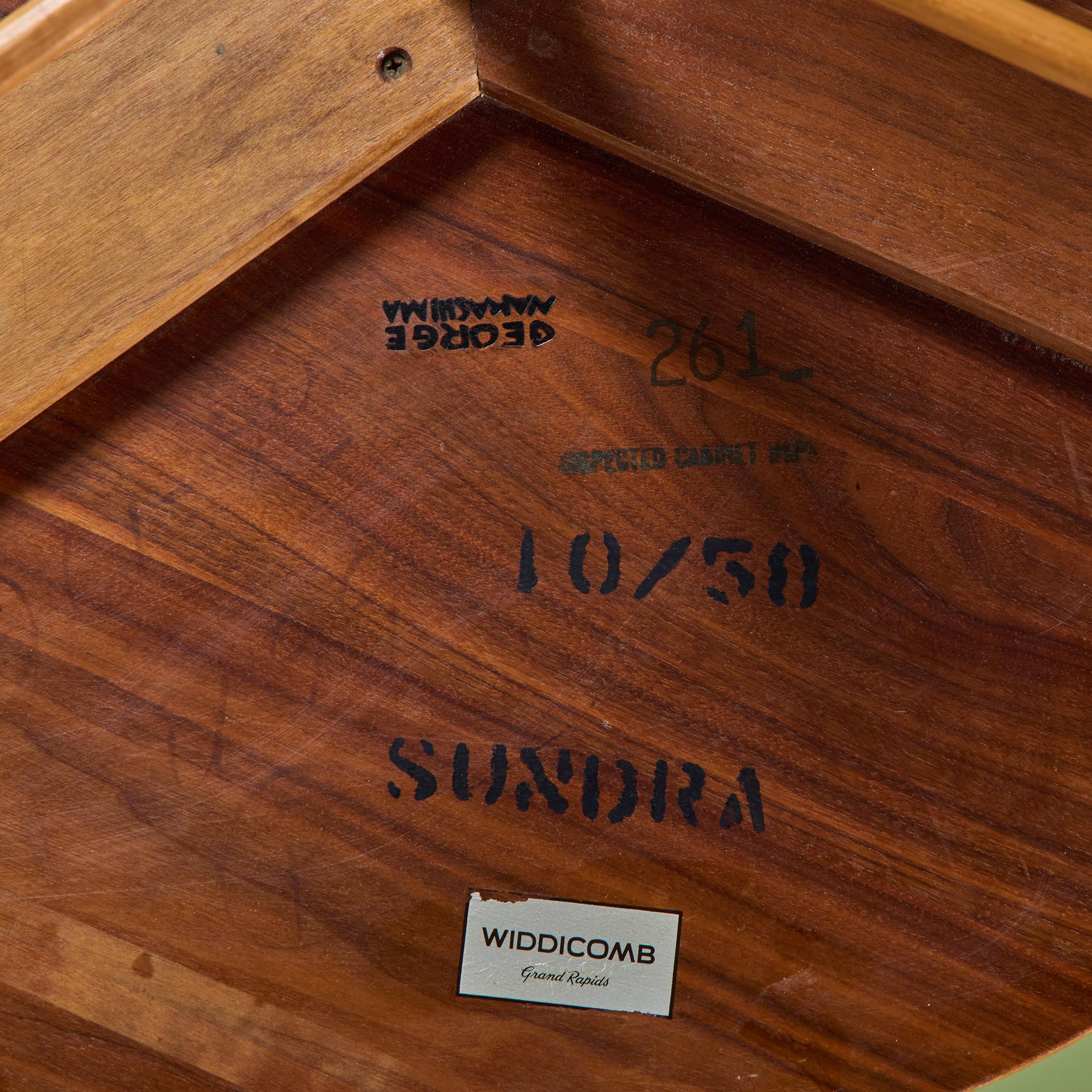 Table d'appoint George Nakashima pour Widdicomb en vente 7