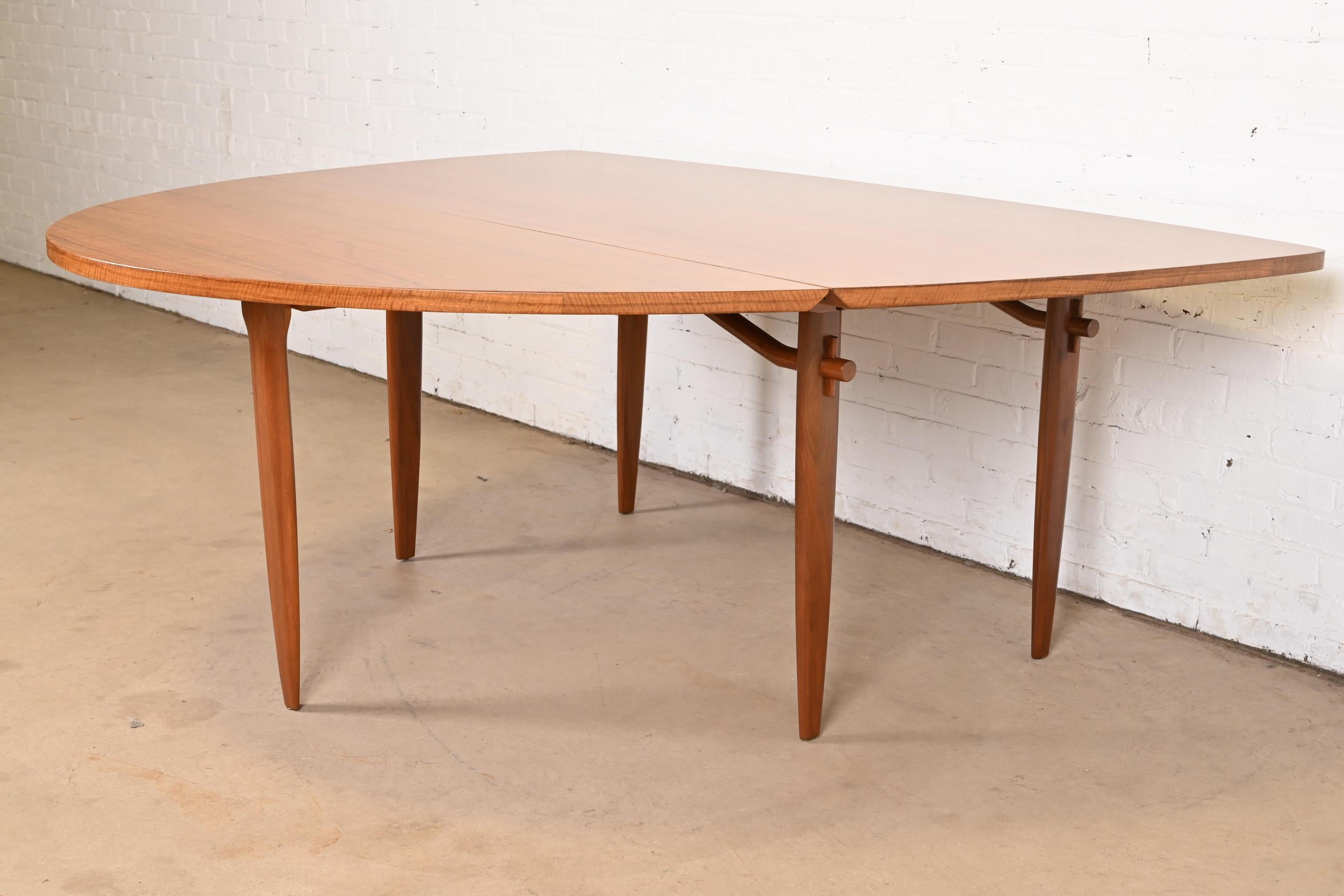 George Nakashima for Widdicomb Origins Collection Drop-Leaf Dining Table In Good Condition In South Bend, IN