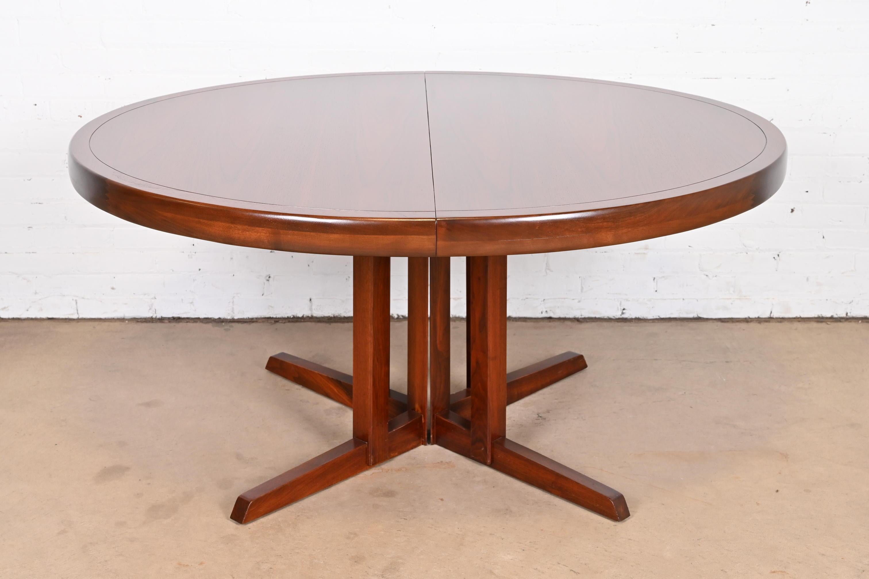 George Nakashima for Widdicomb Origins Collection Sculpted Walnut Dining Table 4
