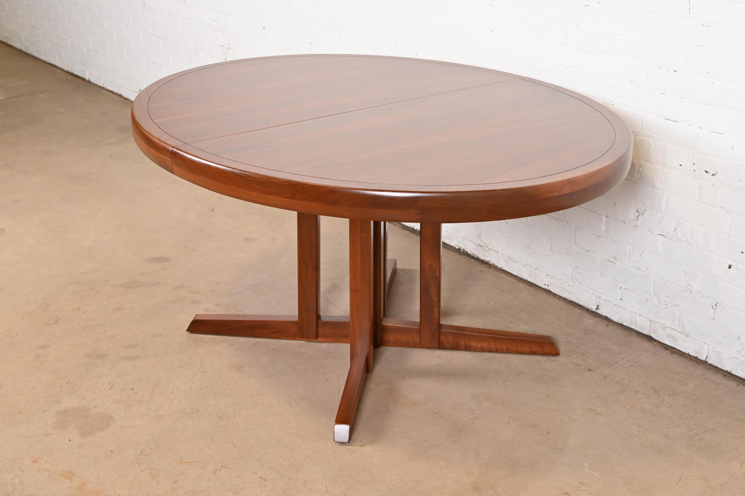 George Nakashima for Widdicomb Origins Collection Sculpted Walnut Dining Table 4