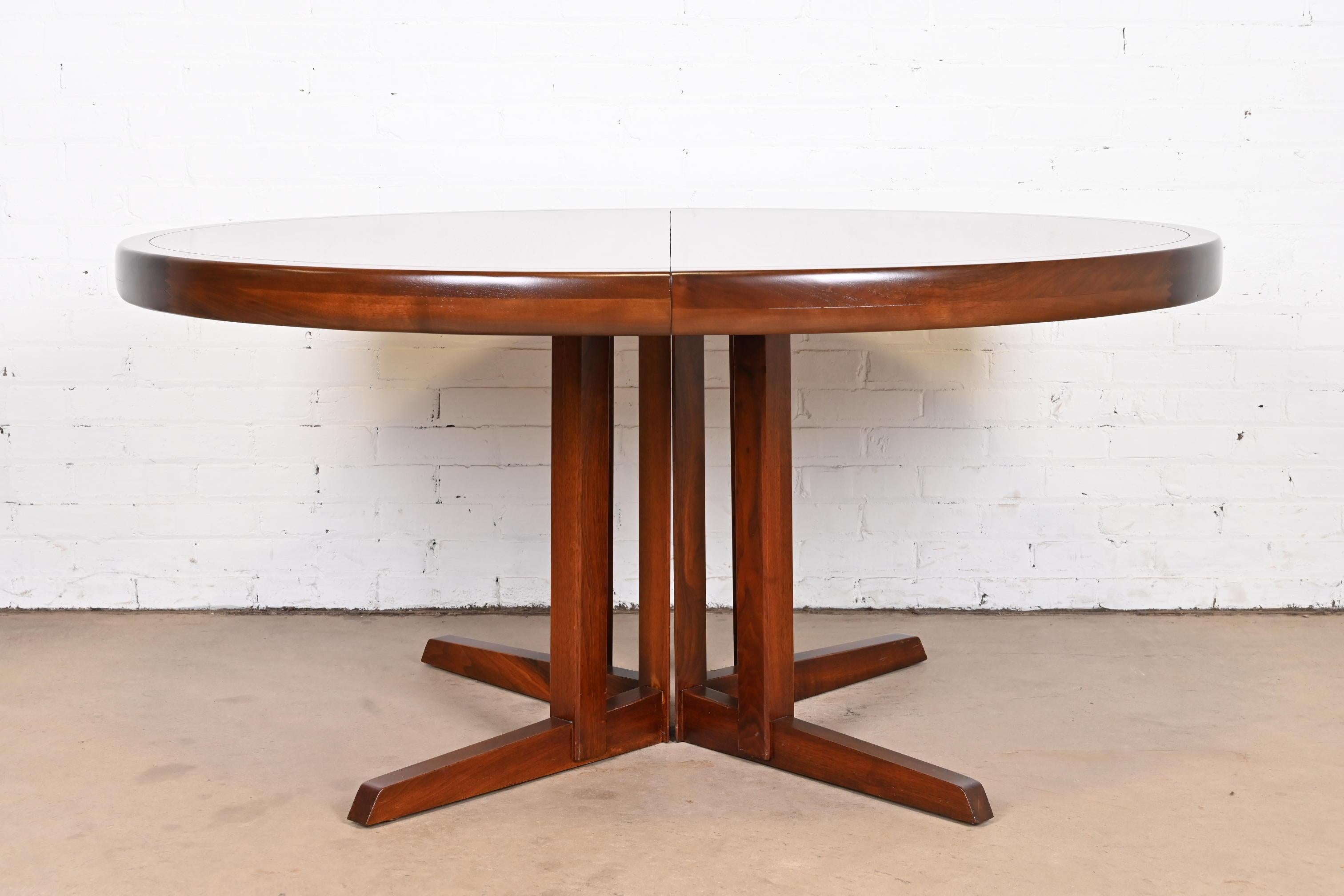 George Nakashima for Widdicomb Origins Collection Sculpted Walnut Dining Table 5