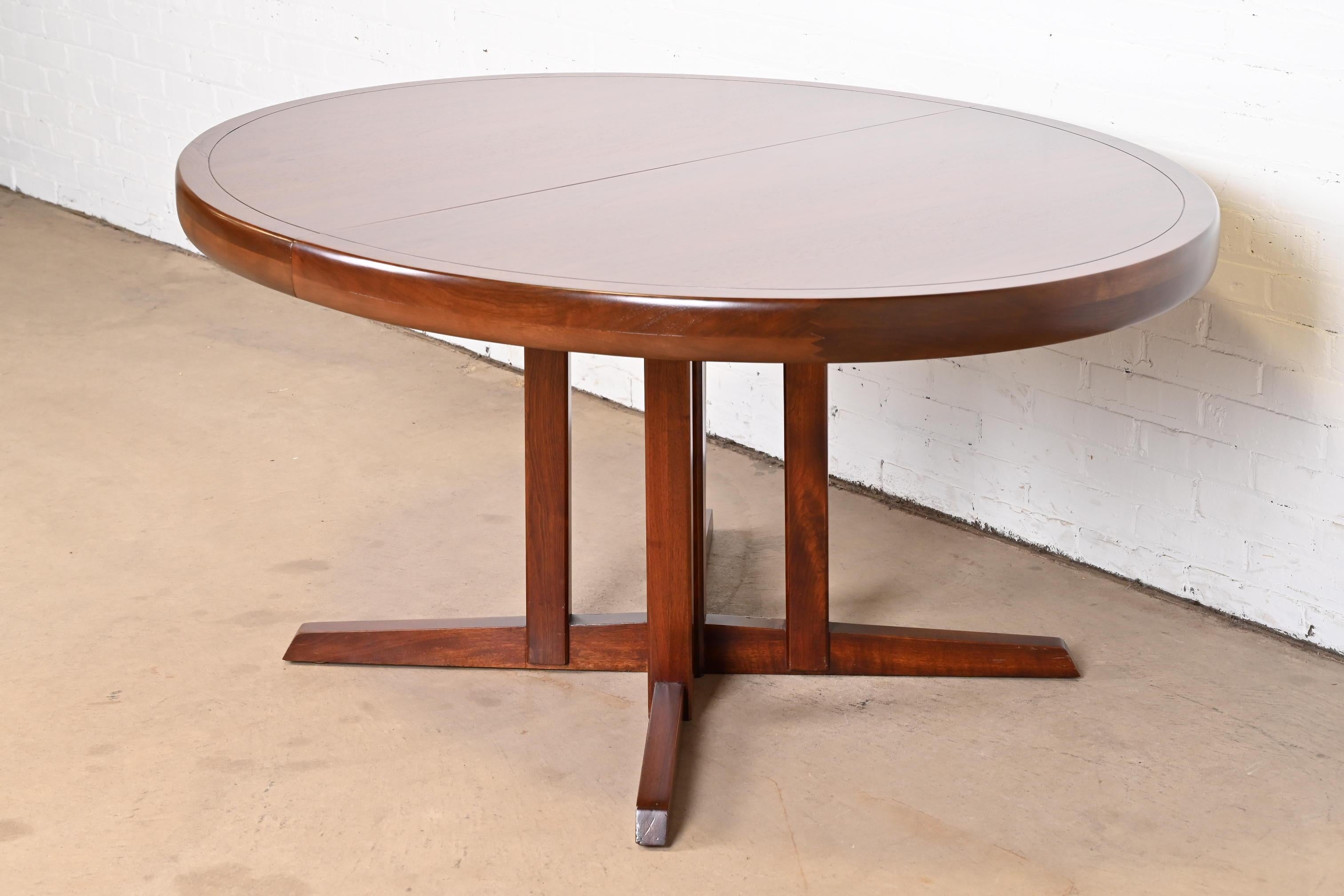 George Nakashima for Widdicomb Origins Collection Sculpted Walnut Dining Table 6
