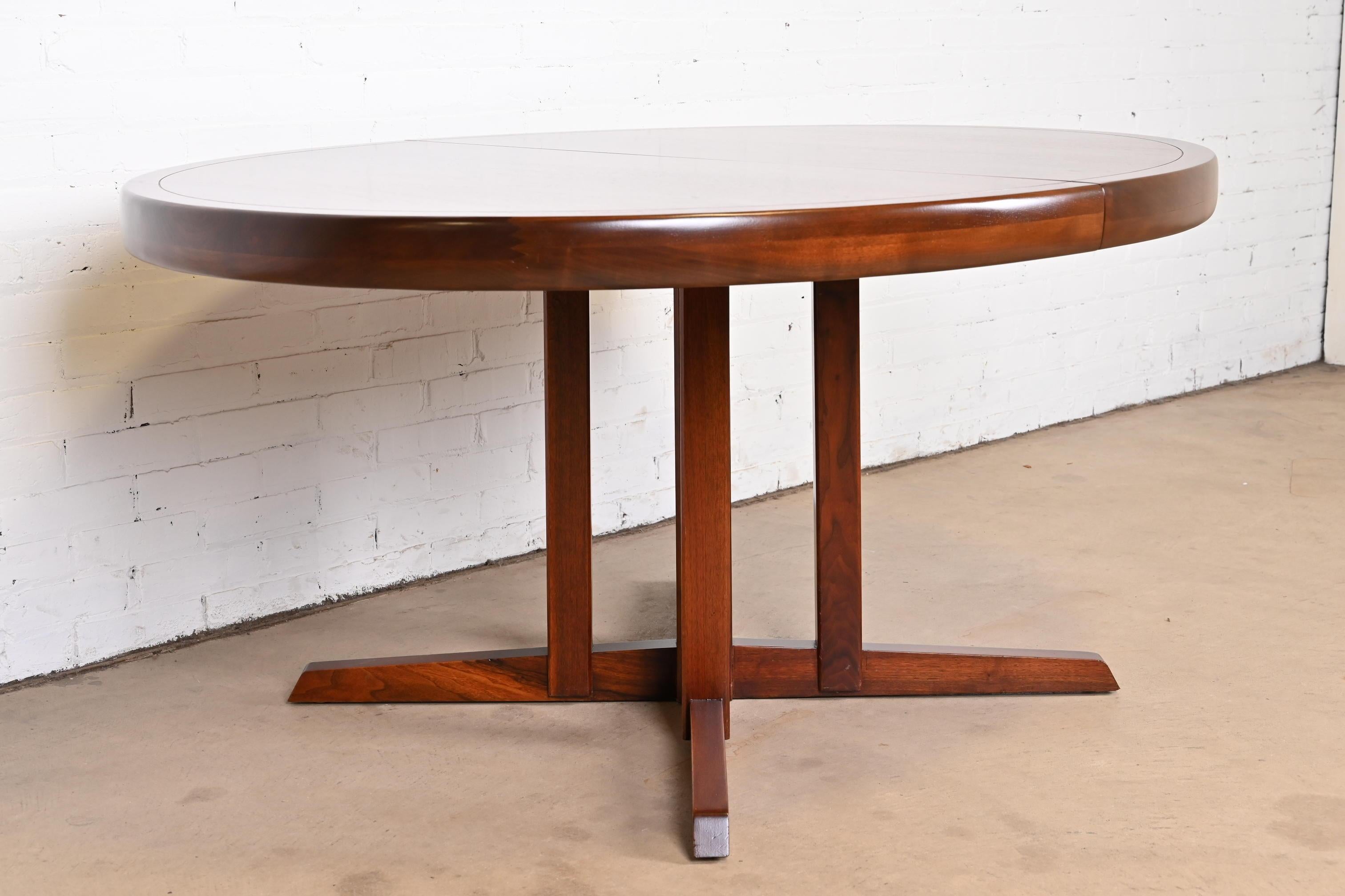 George Nakashima for Widdicomb Origins Collection Sculpted Walnut Dining Table 9