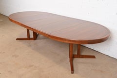 George Nakashima per Widdicomb Origins Collection'S Tavolo da pranzo in noce scolpito